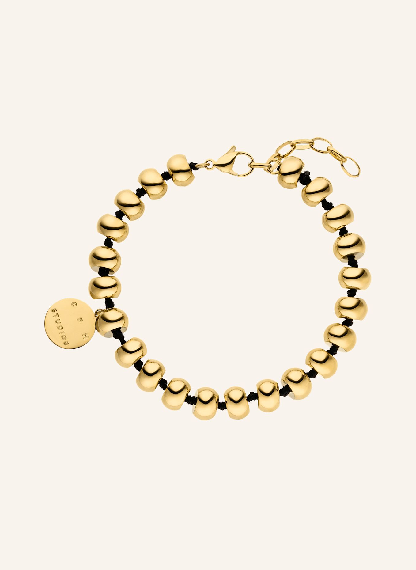 COPENHAGEN STUDIOS Armband van roestvrij staal: GOUD