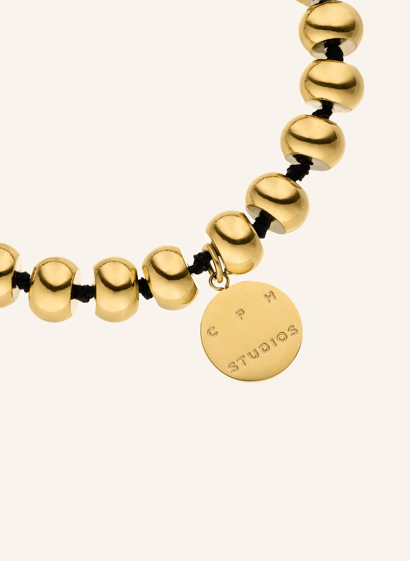 COPENHAGEN STUDIOS Armband van roestvrij staal: GOUD