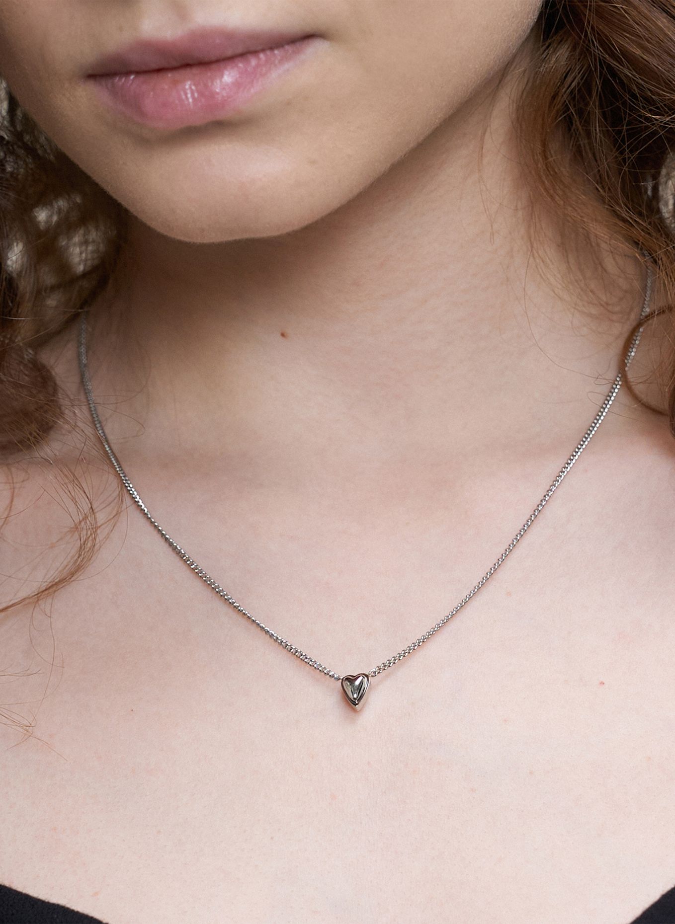 LIEBESKIND Halskette aus Edelstahl: SILBER