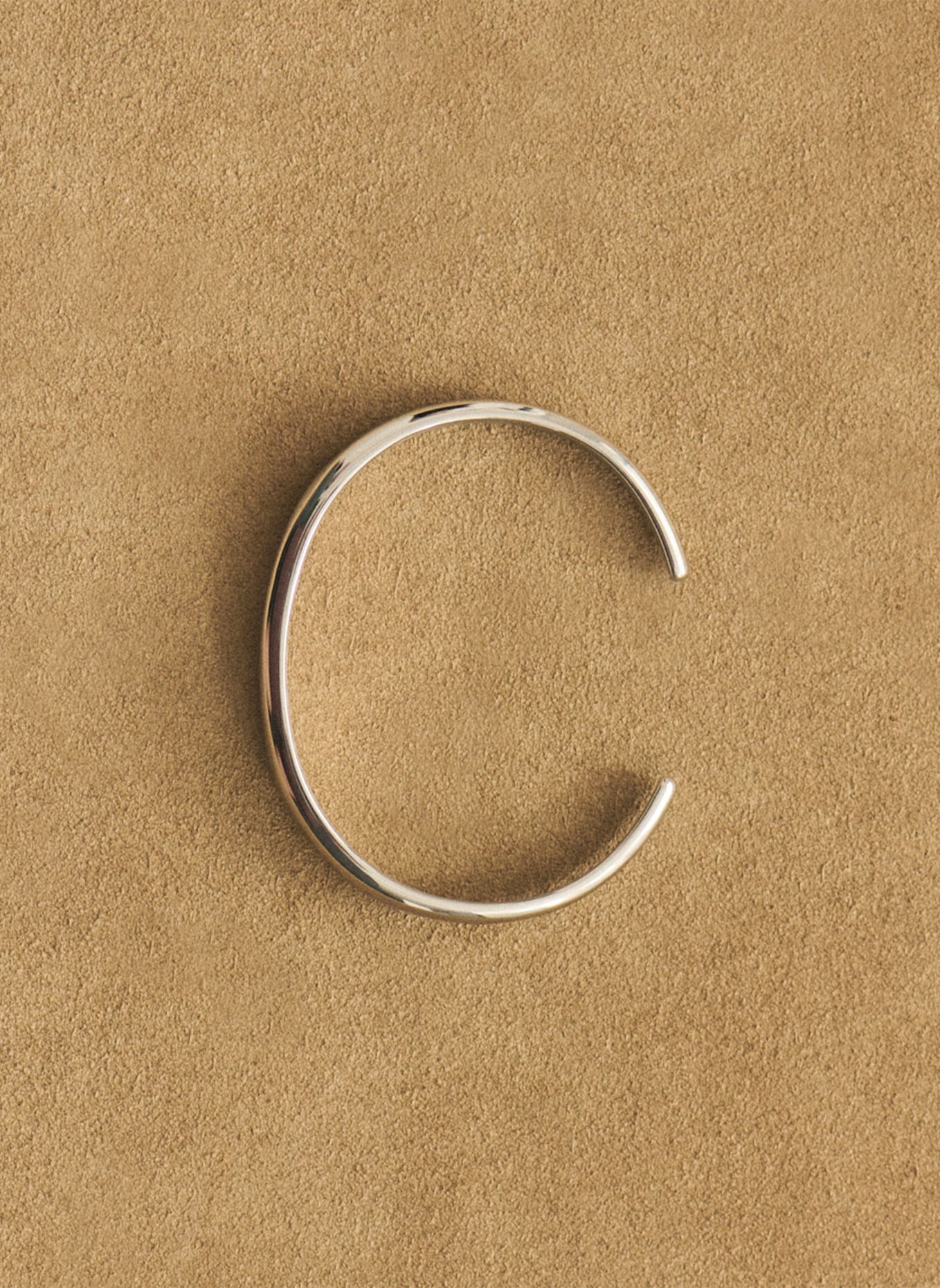 COPENHAGEN STUDIOS Armband van roestvrij staal: ZILVER