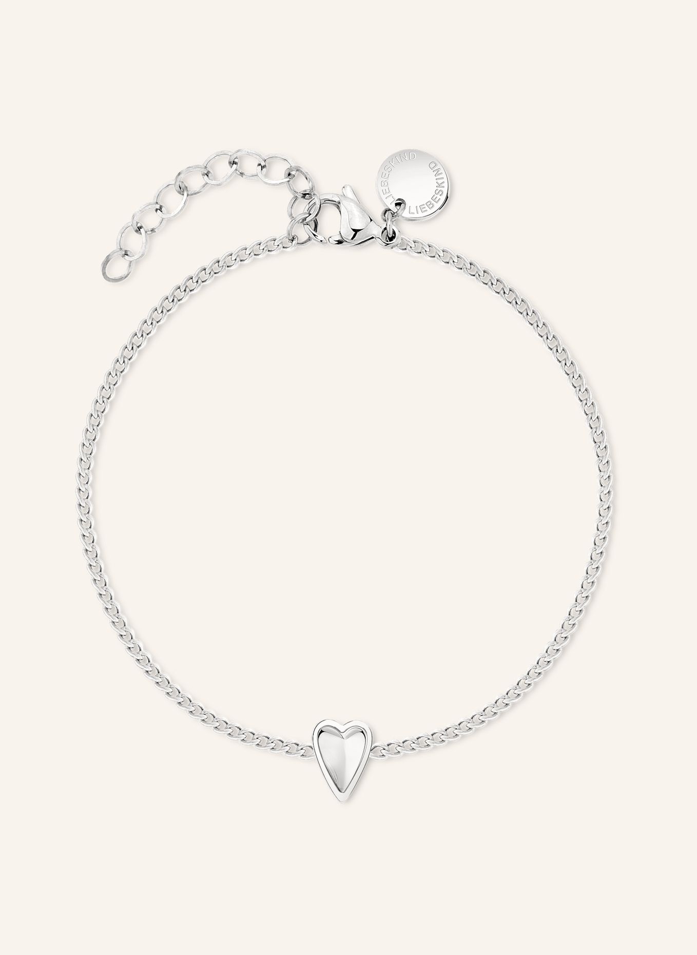 LIEBESKIND Armband aus Edelstahl: SILBER