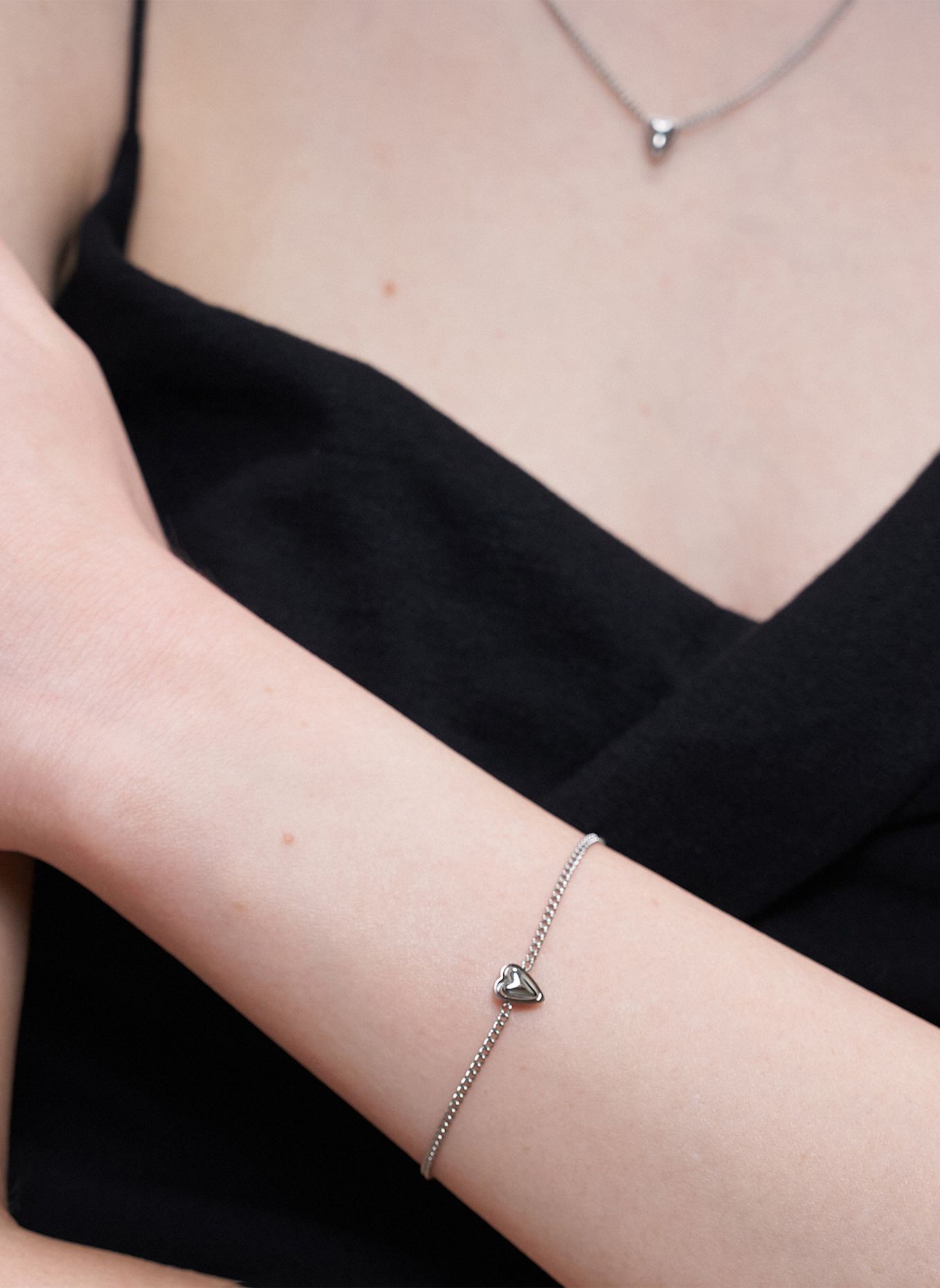 LIEBESKIND Armband aus Edelstahl: SILBER