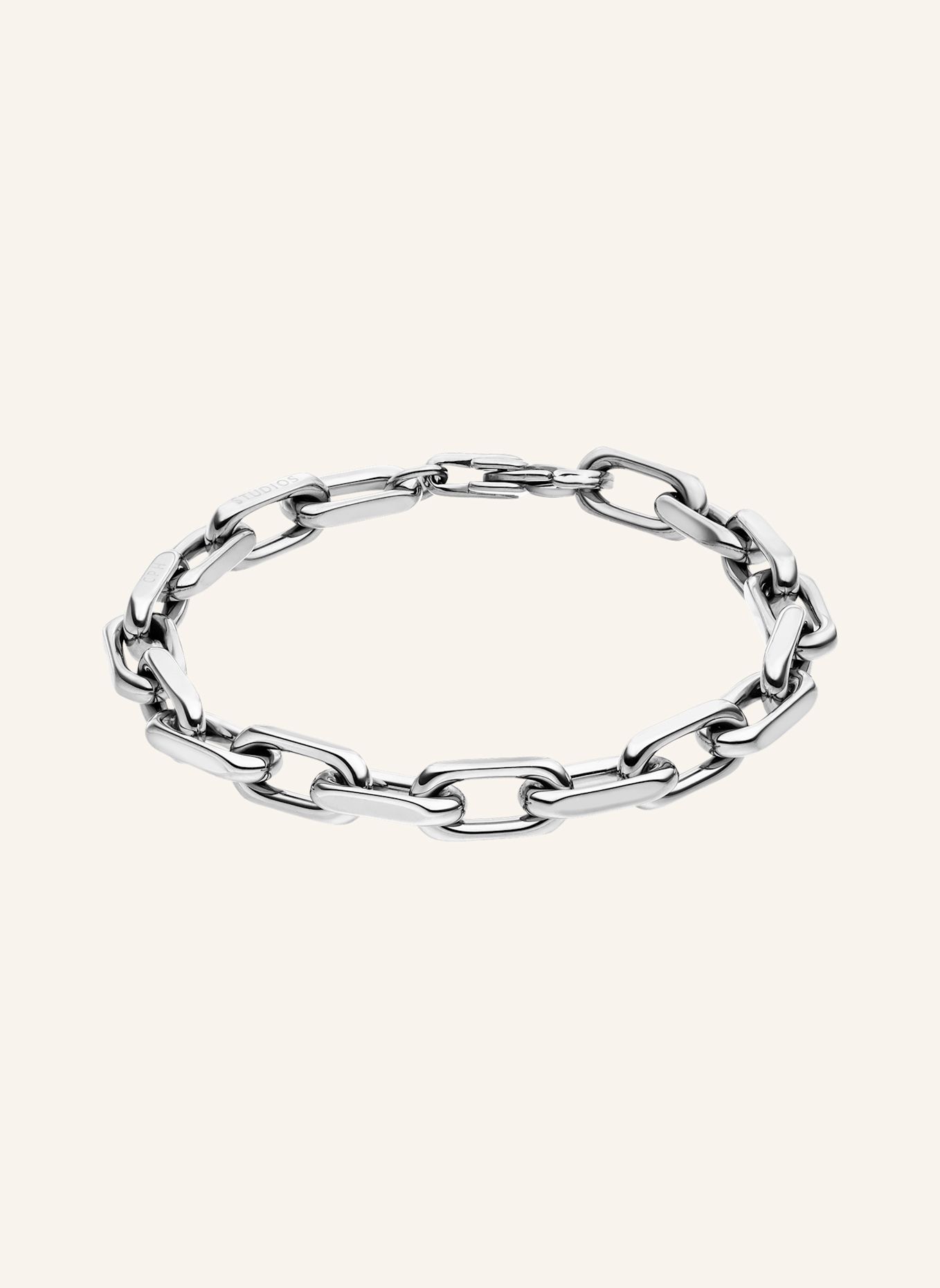 COPENHAGEN STUDIOS Armband aus Edelstahl: SILBER