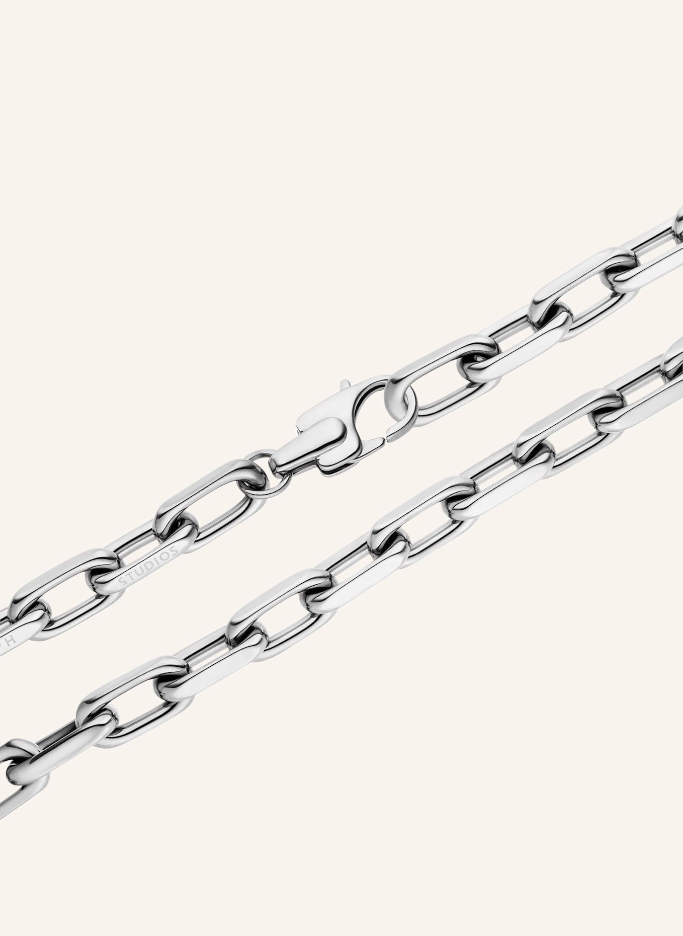 COPENHAGEN STUDIOS Armband aus Edelstahl: SILBER