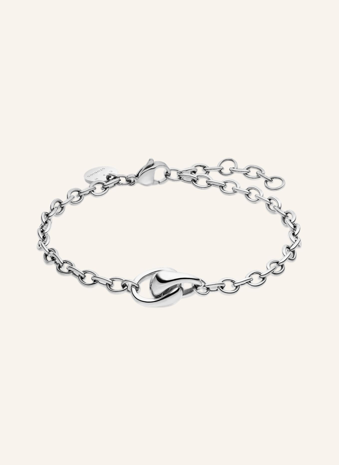 COPENHAGEN STUDIOS Armband aus Edelstahl: SILBER