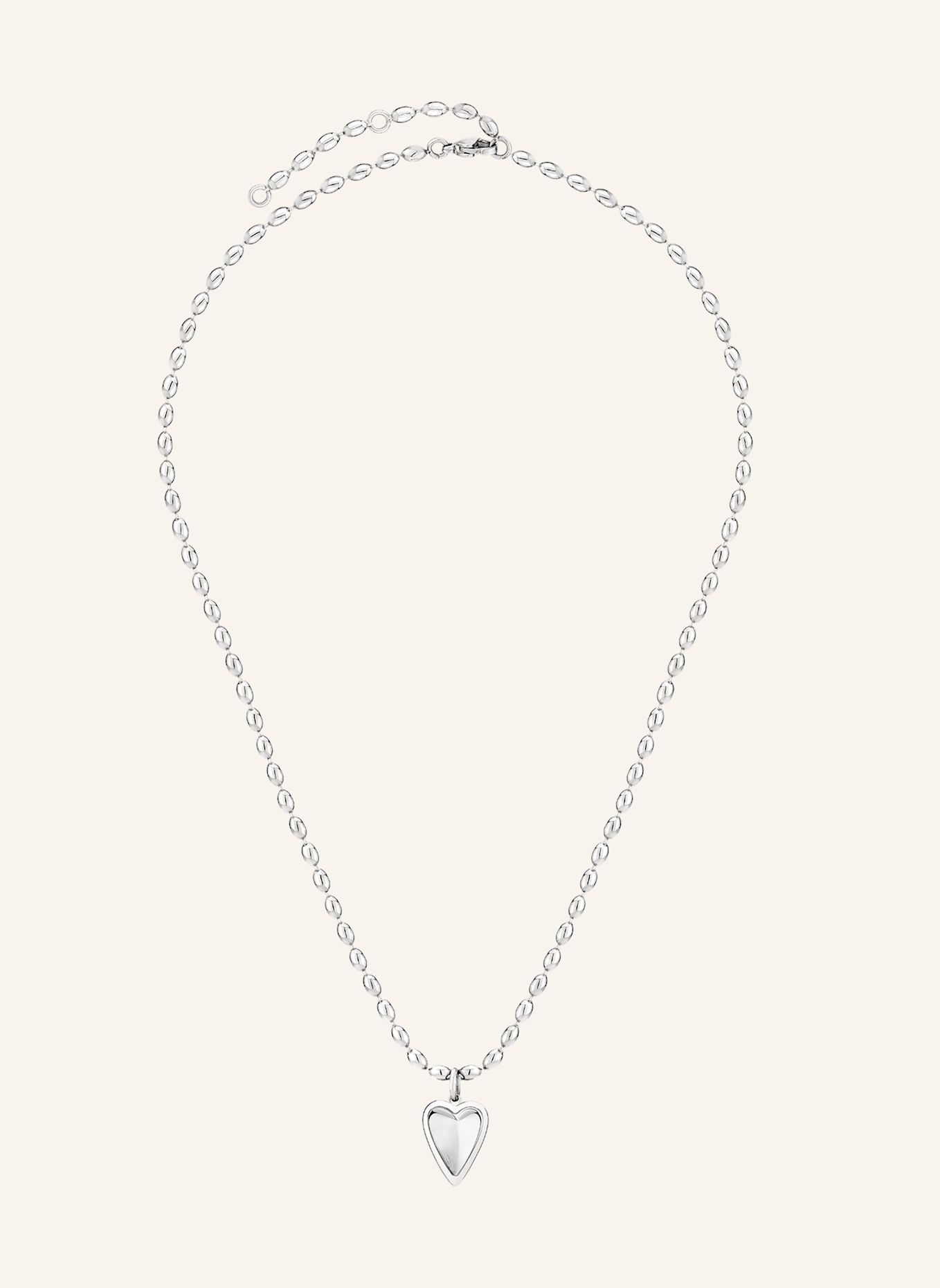 LIEBESKIND Halskette aus Edelstahl: SILBER
