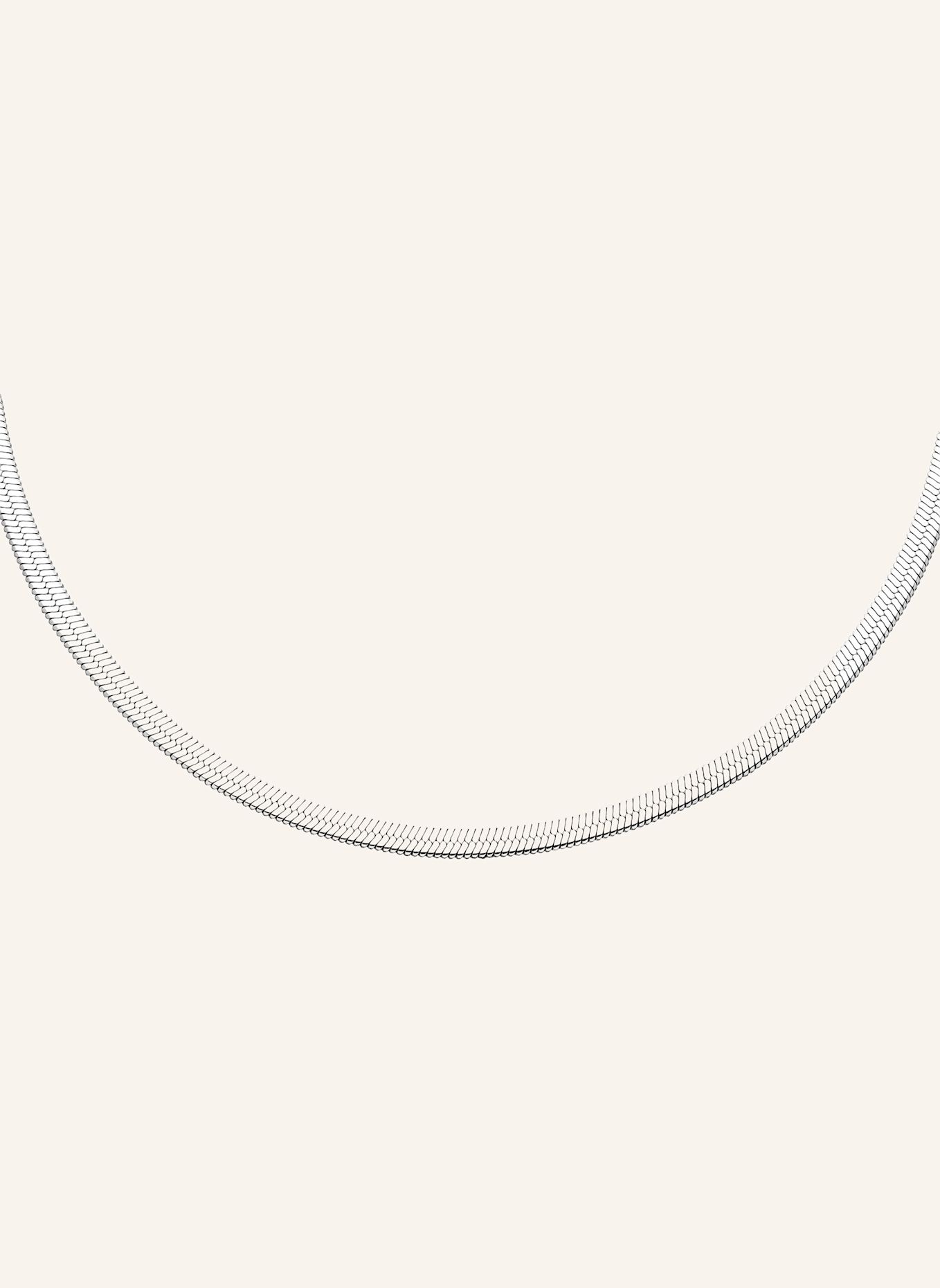 COPENHAGEN STUDIOS Ketting van roestvrij staal: ZILVER