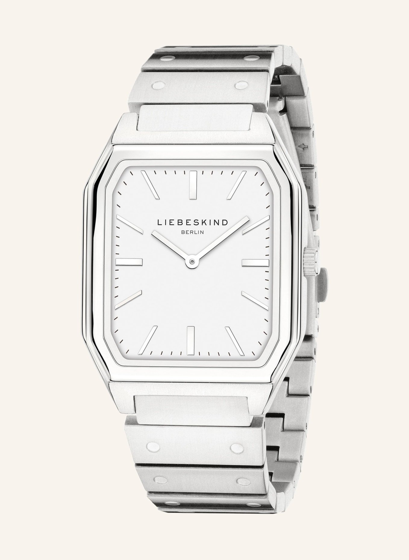 LIEBESKIND Armbanduhr  aus  Edelstahl: SILBER
