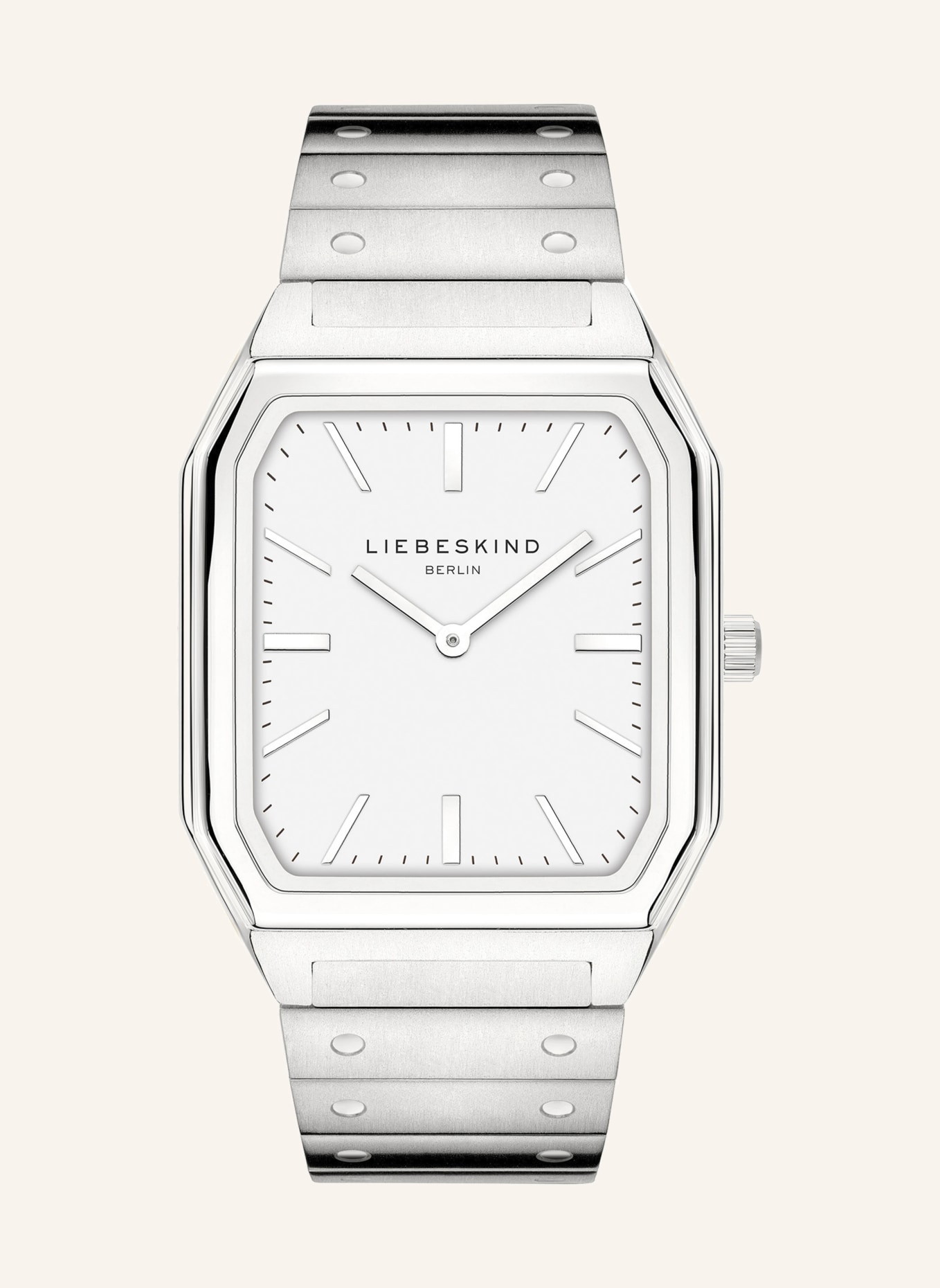 LIEBESKIND Armbanduhr  aus  Edelstahl: SILBER