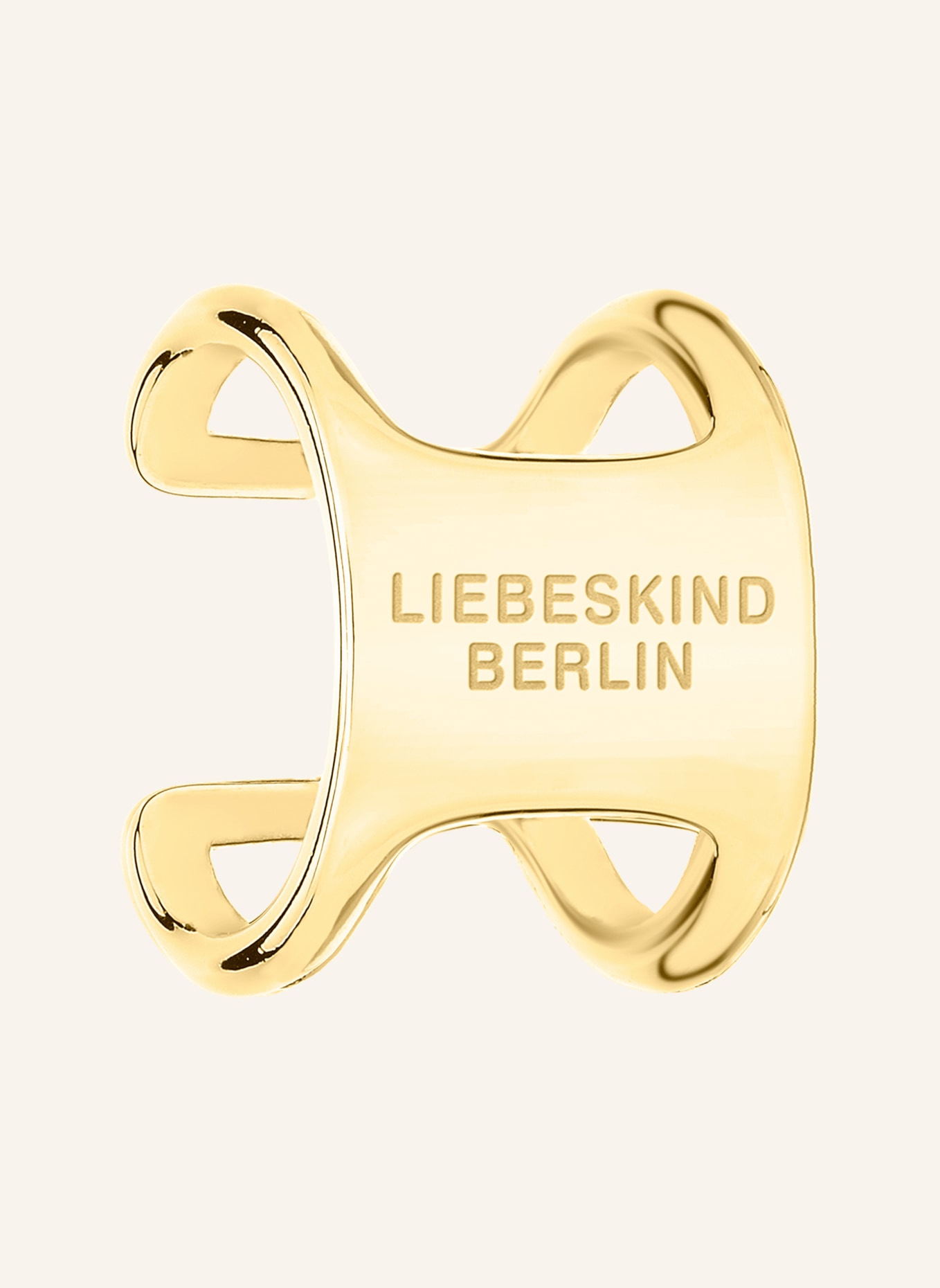 LIEBESKIND Earcuff  aus  Edelstahl, Farbe: GOLD (Bild 1)