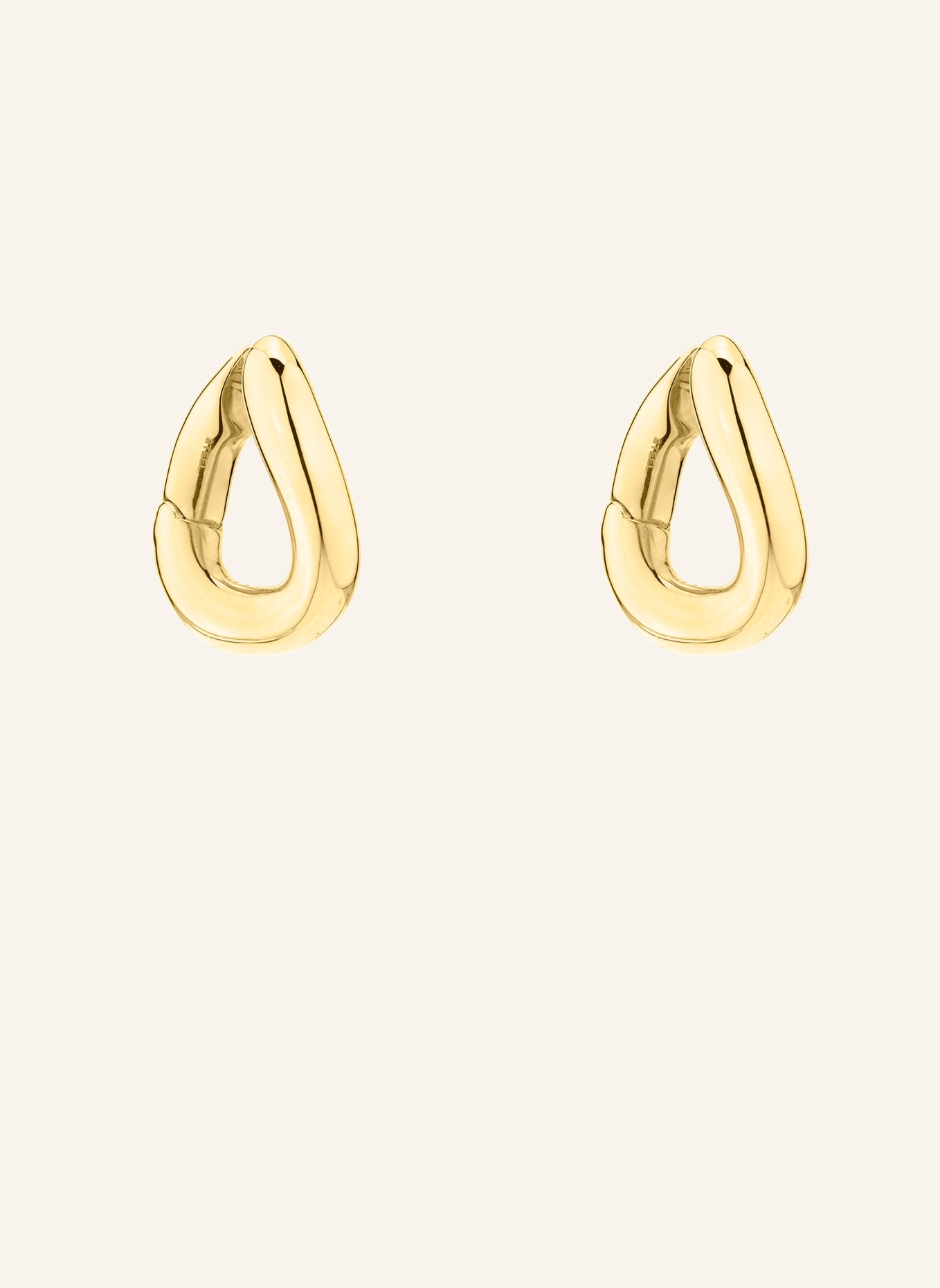 LIEBESKIND Ohrhänger  aus  Edelstahl: GOLD