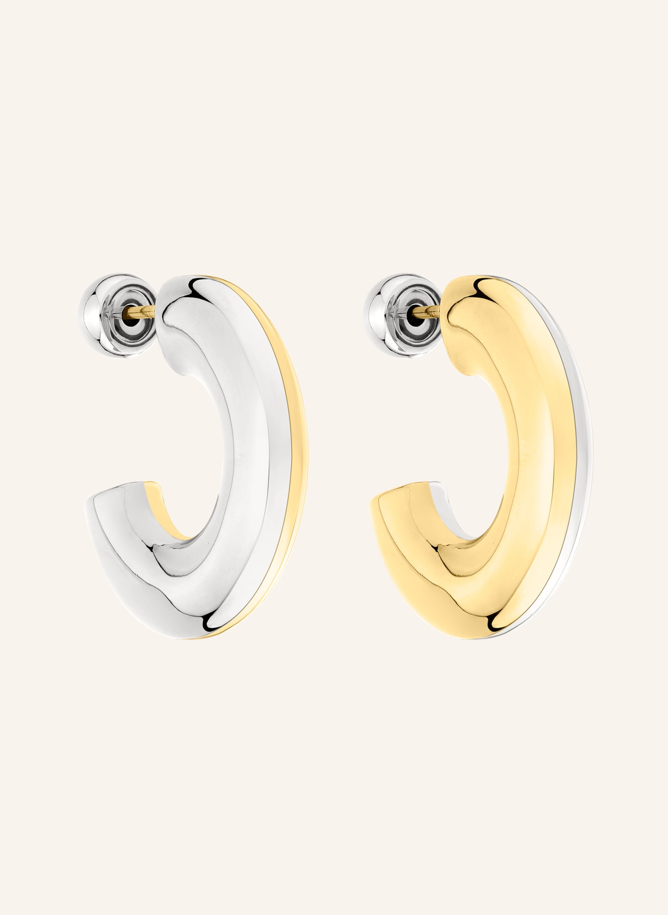 LIEBESKIND Ohrhänger  aus  Edelstahl, Farbe: SILBER/ GOLD (Bild 1)