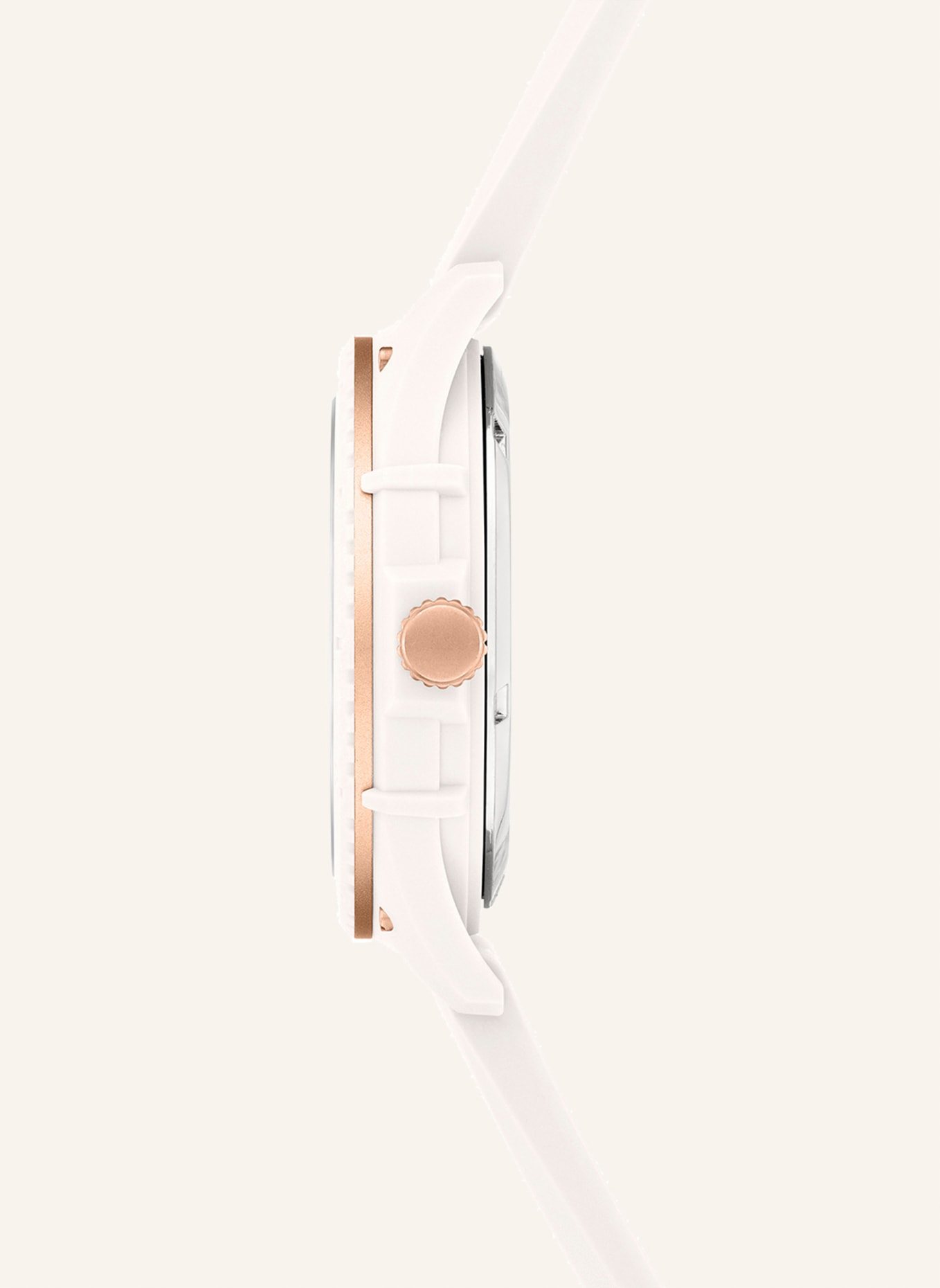 LIEBESKIND Armbanduhr  aus  Silikon, Farbe: WEISS (Bild 4)