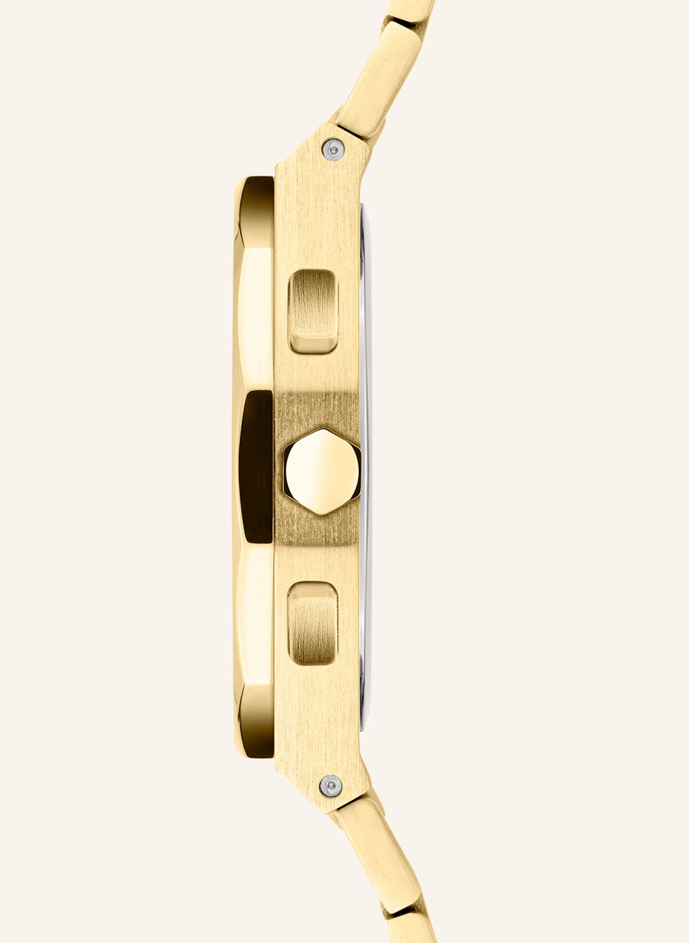 LIEBESKIND Armbanduhr  aus  Edelstahl: GOLD