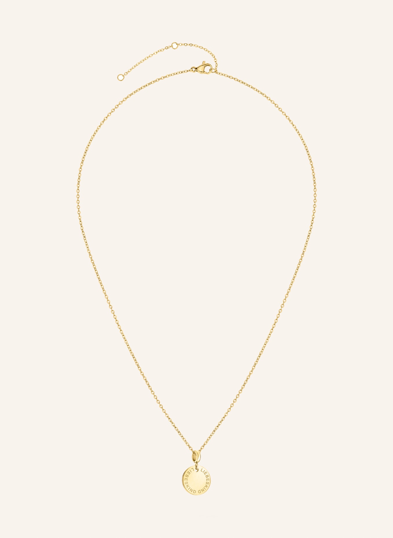 LIEBESKIND Halskette  aus  Edelstahl, Farbe: GOLD (Bild 2)