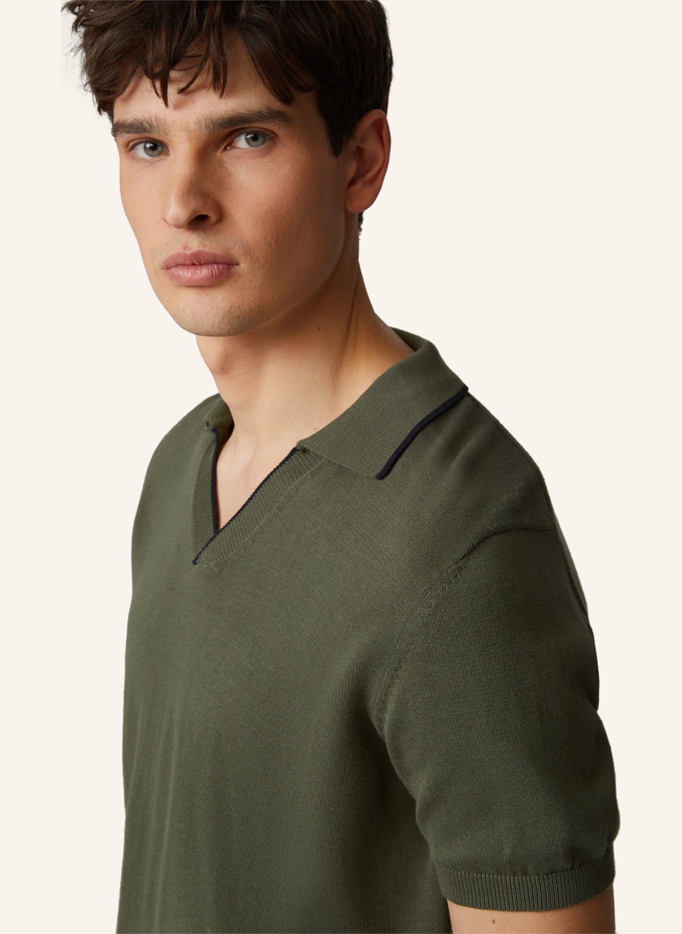 STRELLSON Poloshirt KITO, Farbe: OLIV (Bild 3)