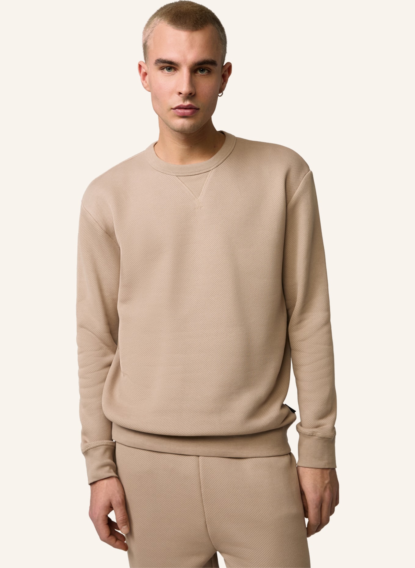 STRELLSON Sweatshirt SWEATSHIRT KANO, SCHWARZ, Farbe: HELLBRAUN (Bild 5)
