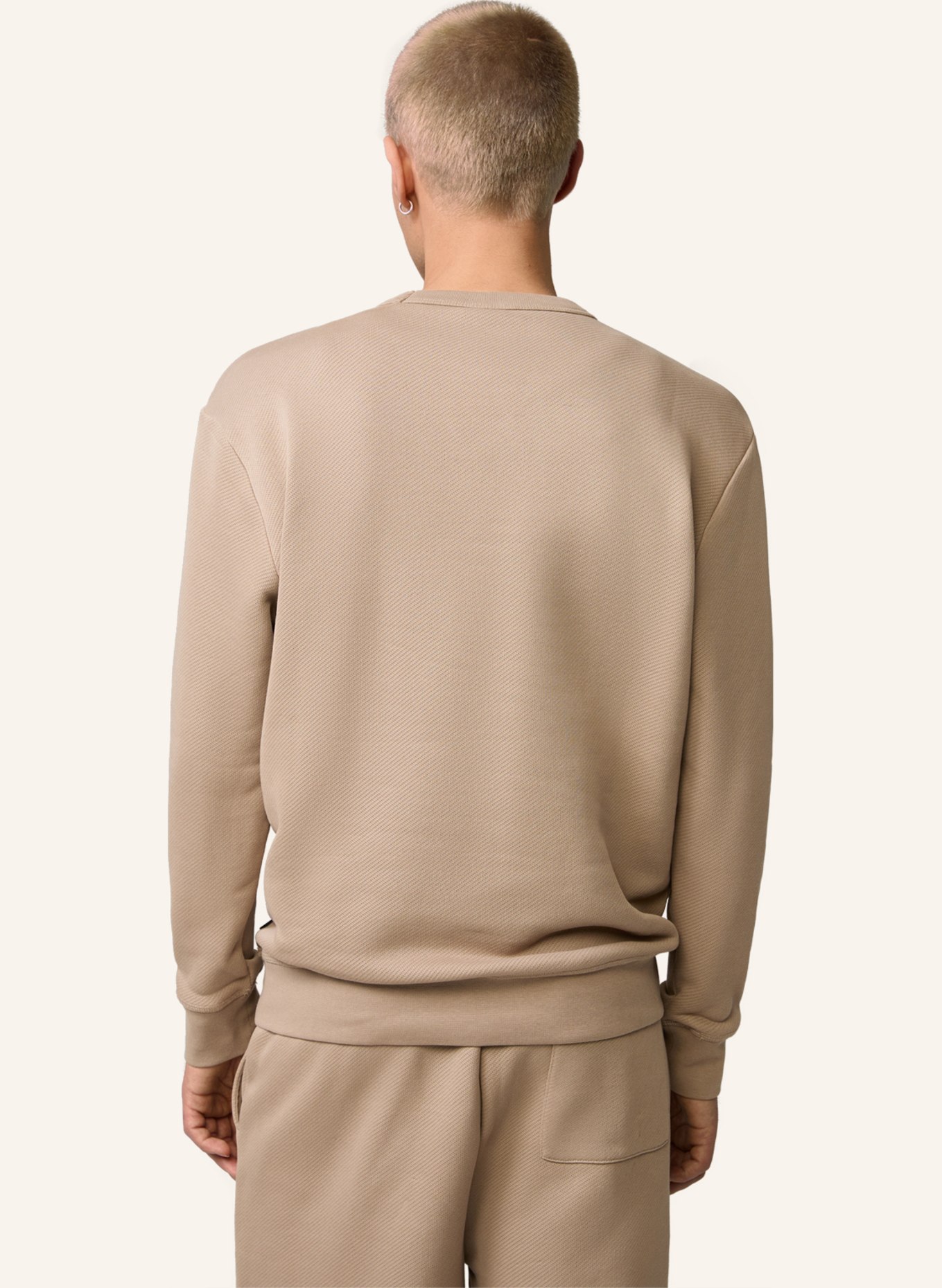 STRELLSON Sweatshirt SWEATSHIRT KANO, SCHWARZ, Farbe: HELLBRAUN (Bild 2)
