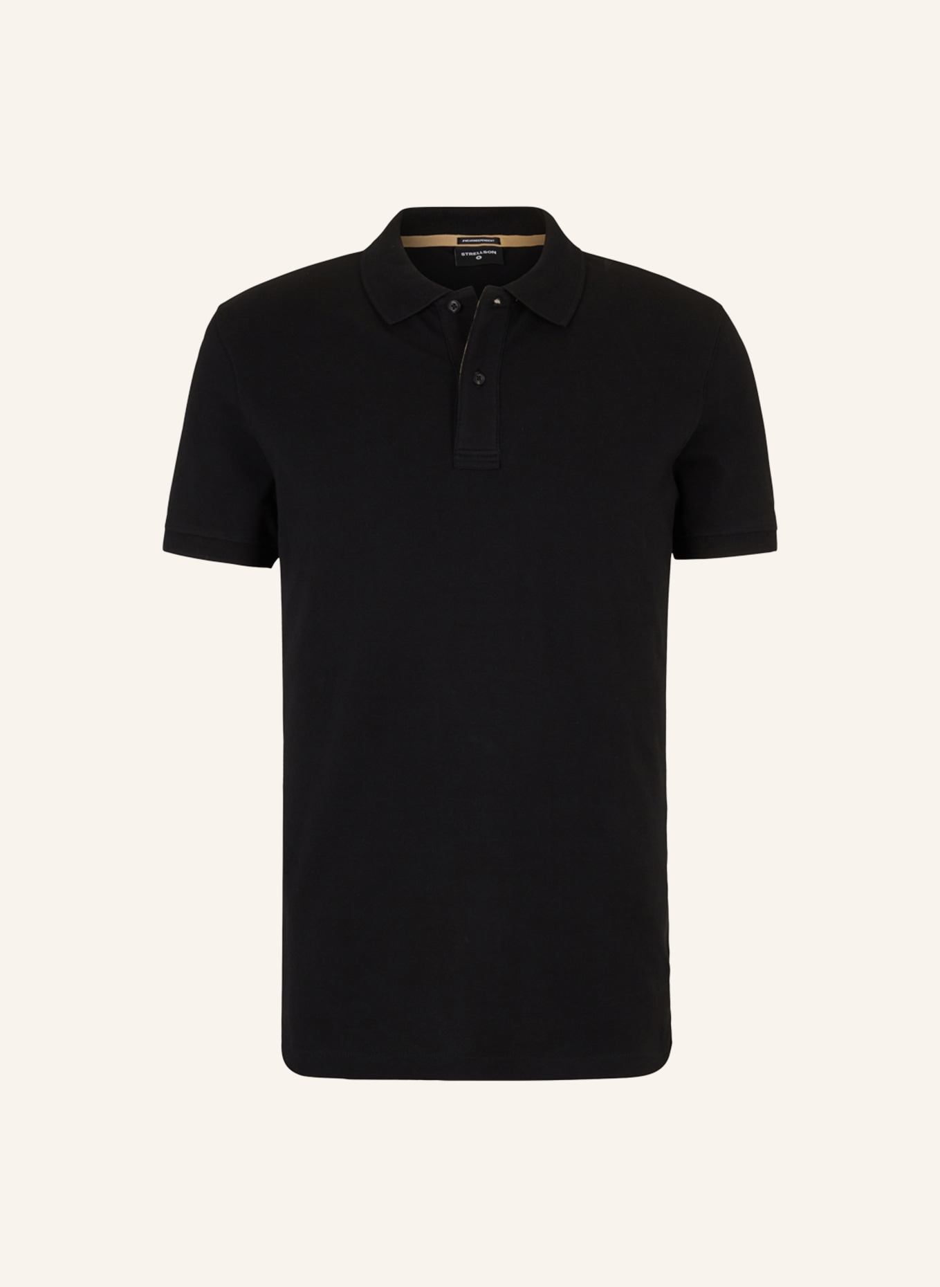 STRELLSON Poloshirt PETTER: SCHWARZ