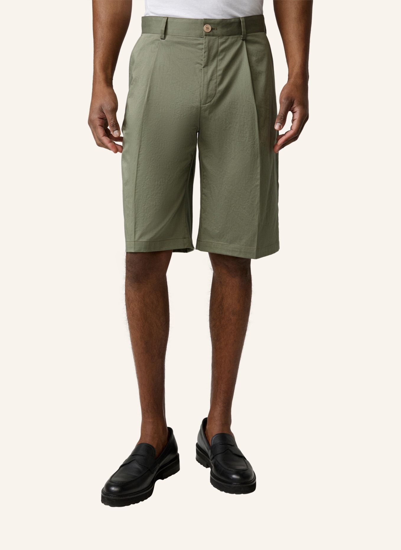STRELLSON Shorts SHORTS KORY, OLIV, Farbe: OLIV (Bild 6)