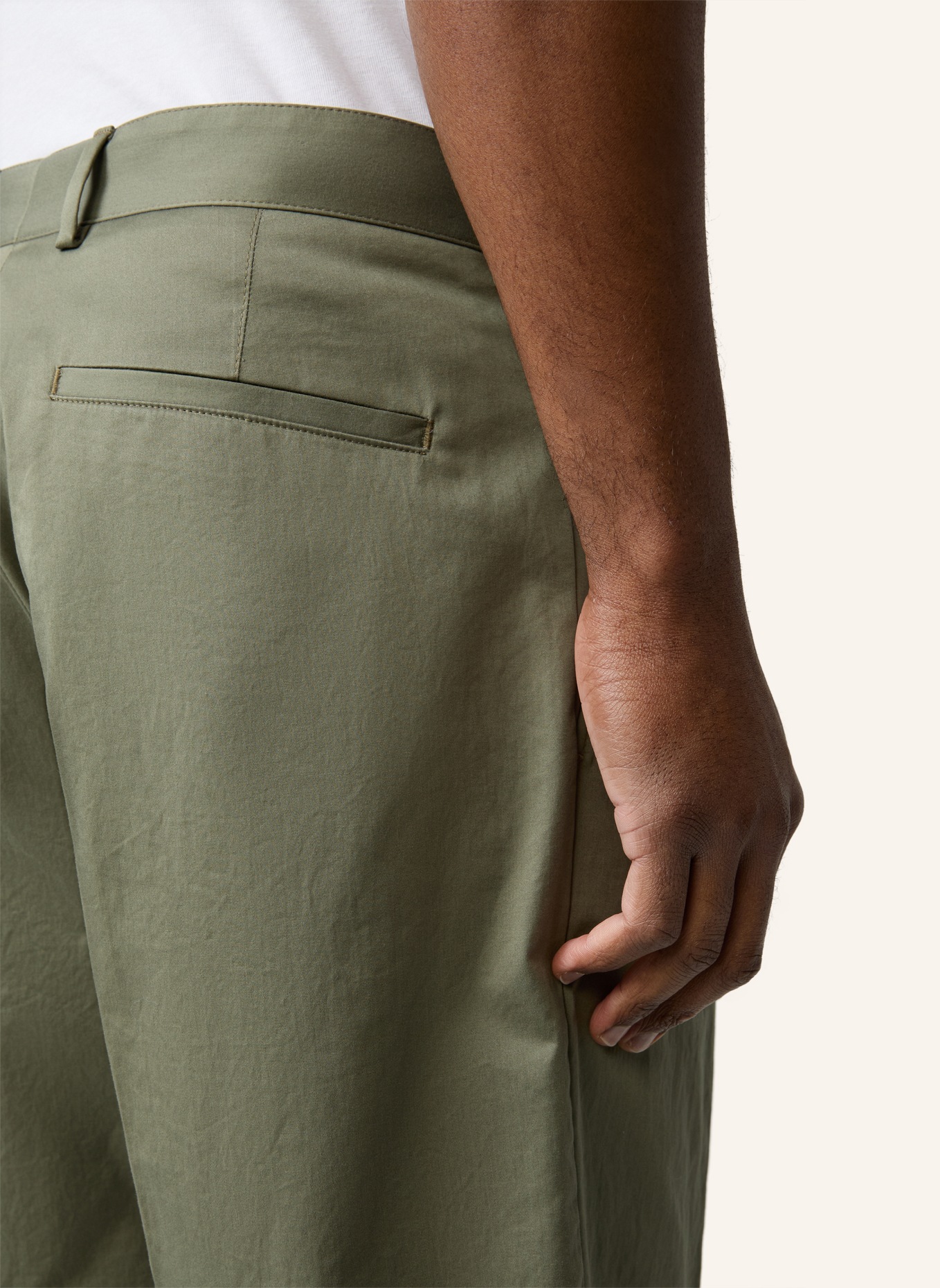 STRELLSON Shorts SHORTS KORY, OLIV, Farbe: OLIV (Bild 5)