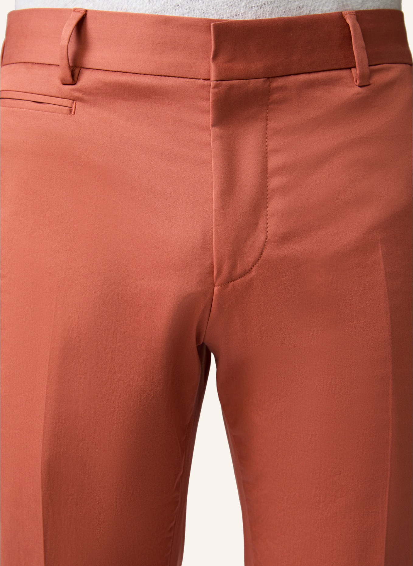 STRELLSON Bügelfaltenhose BÜGELFALTENHOSE KYLE, GRAU, Farbe: ORANGE (Bild 4)