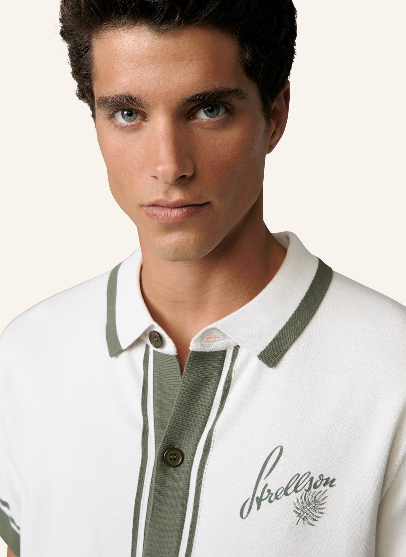 STRELLSON Poloshirt KITO, Farbe: WEISS (Bild 4)
