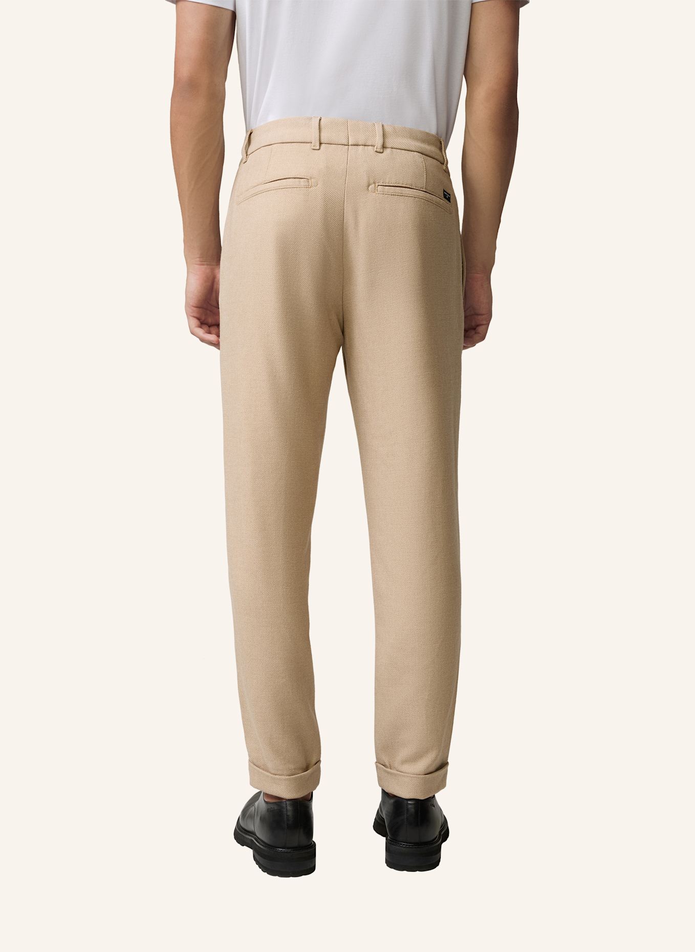 STRELLSON Bundfaltenhose LOUIS, Farbe: BEIGE (Bild 3)