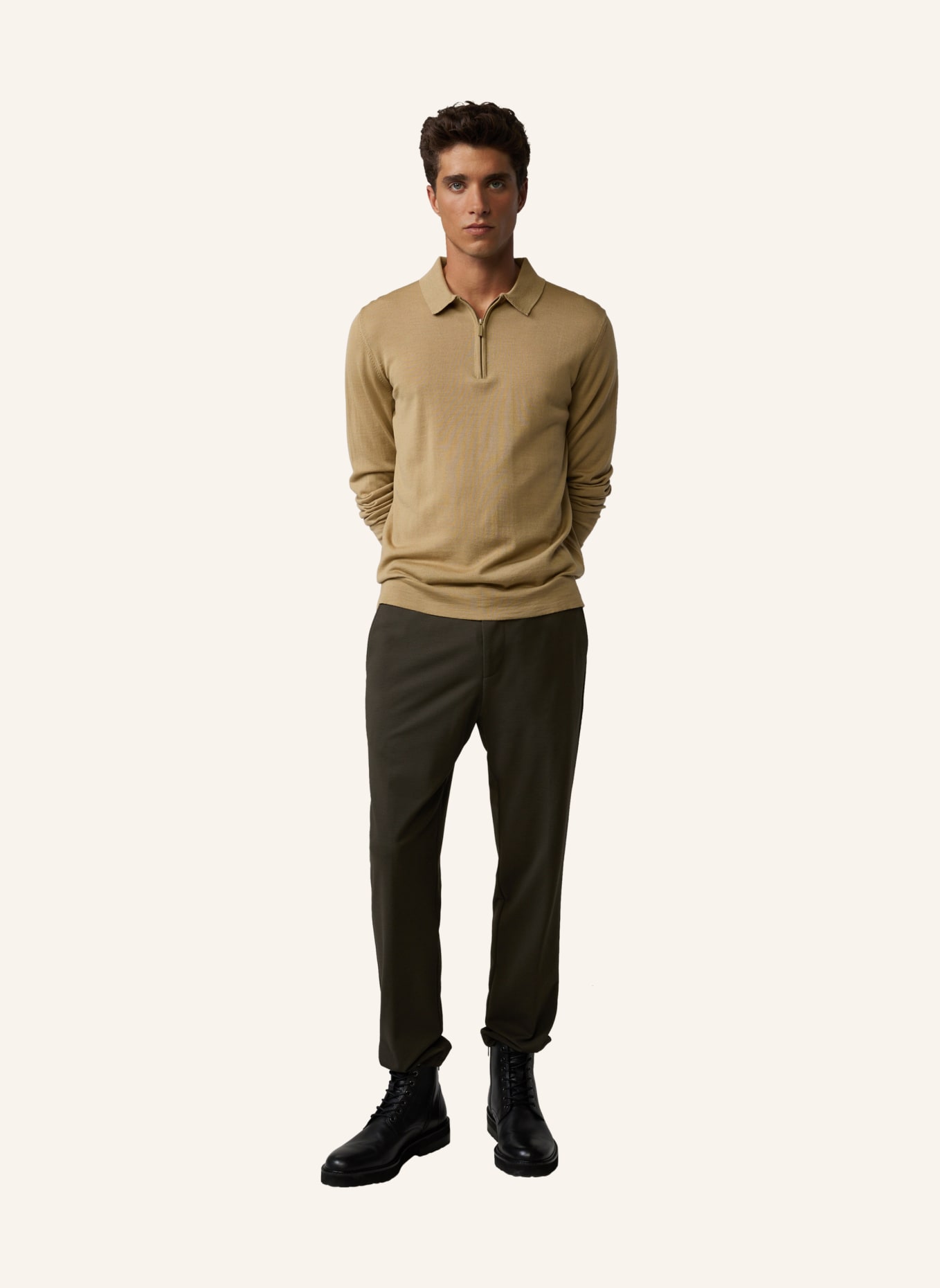 STRELLSON Pullover MAREK, Farbe: BEIGE (Bild 2)