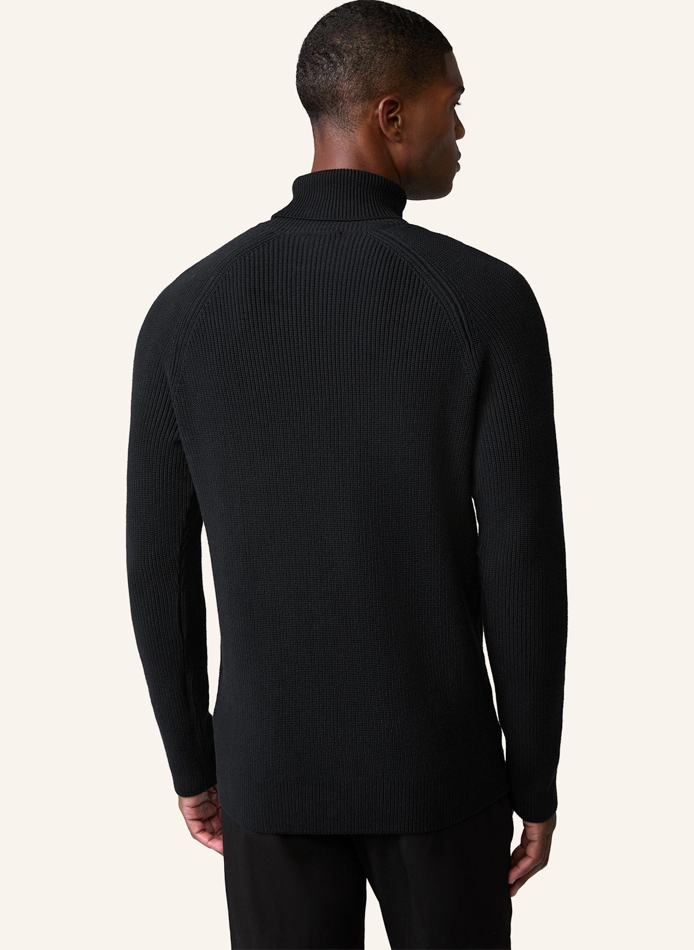 STRELLSON Rollkragenpullover VARG, Farbe: SCHWARZ (Bild 3)