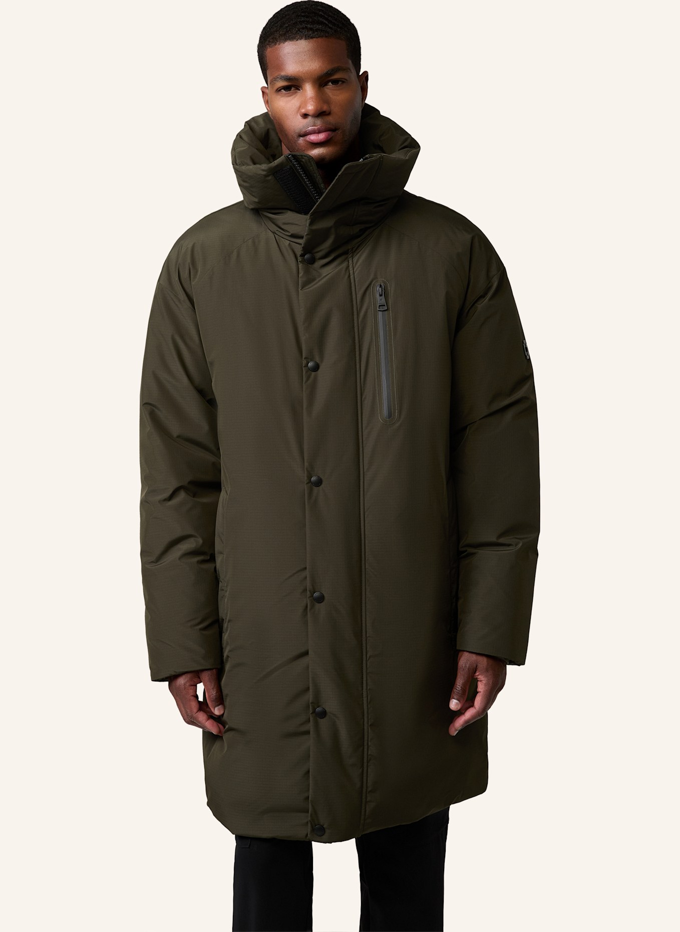 STRELLSON Mantel O-SIZED PARKA, Farbe: OLIV (Bild 8)