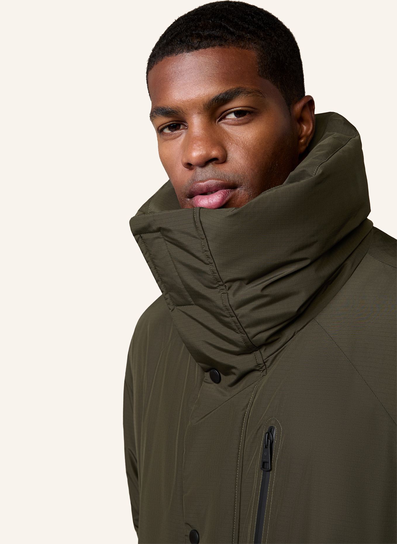 STRELLSON Mantel O-SIZED PARKA, Farbe: OLIV (Bild 4)