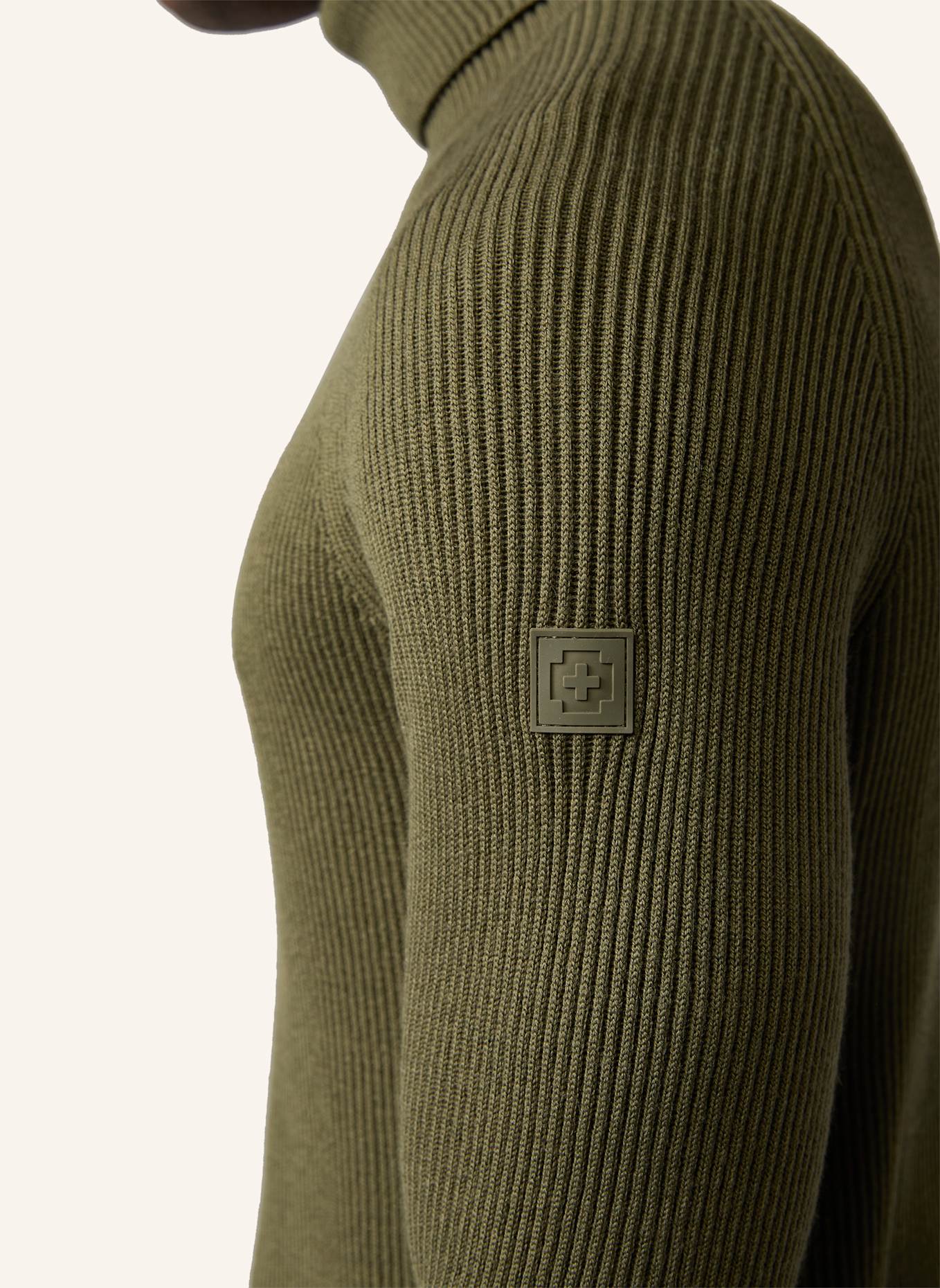 STRELLSON Rollkragenpullover HAMILTON, Farbe: OLIV (Bild 6)