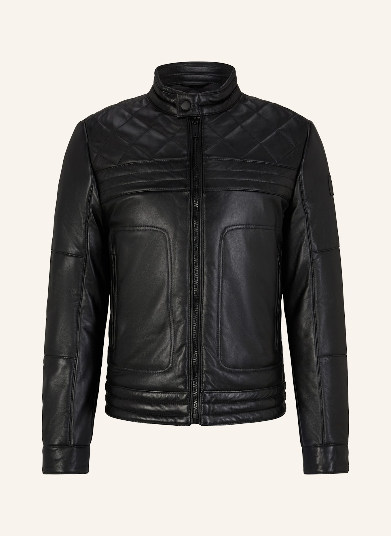 STRELLSON Lederjacke SORRENTO, Farbe: SCHWARZ (Bild 1)