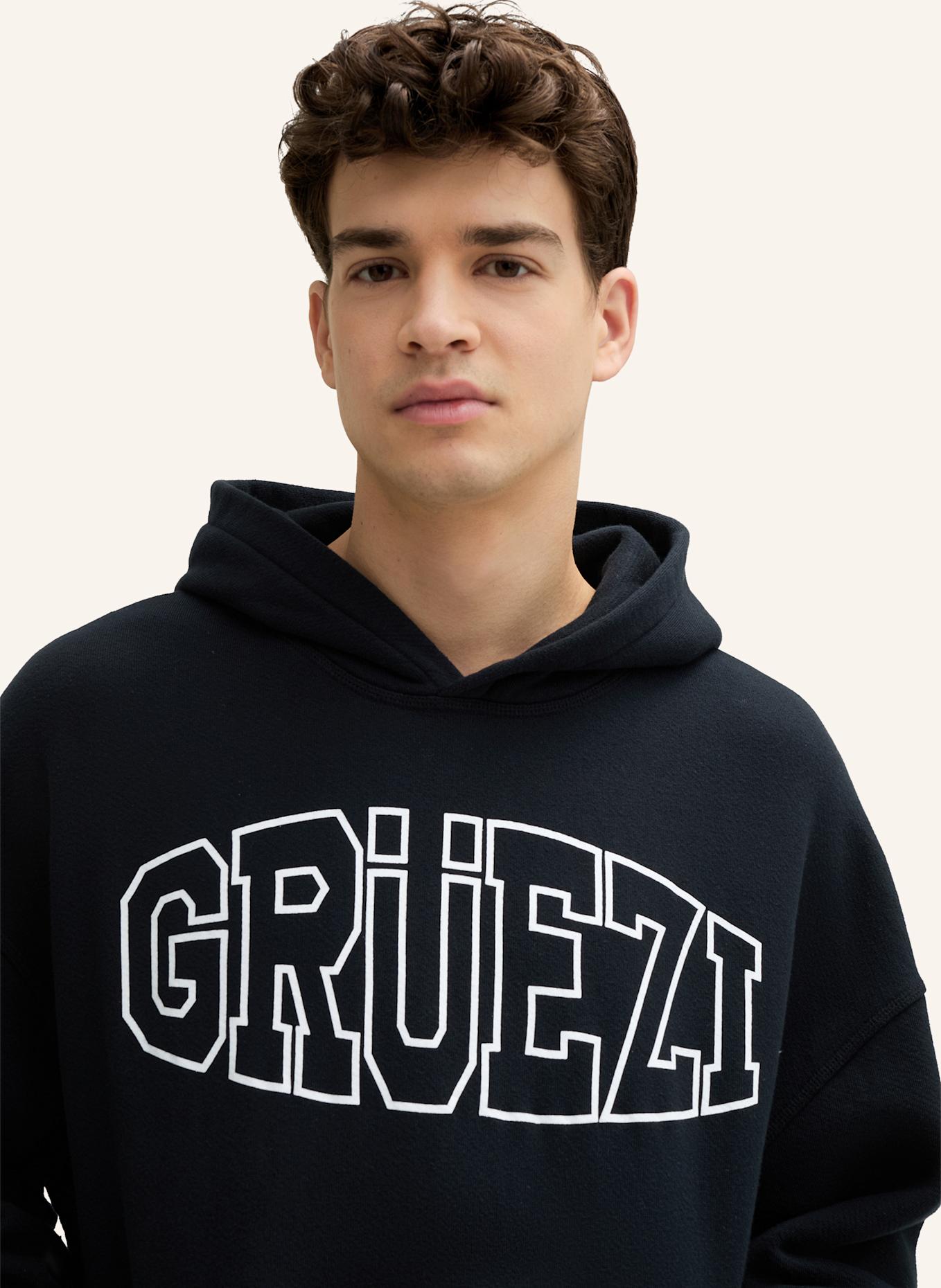 STRELLSON Hoodie TORE: SCHWARZ