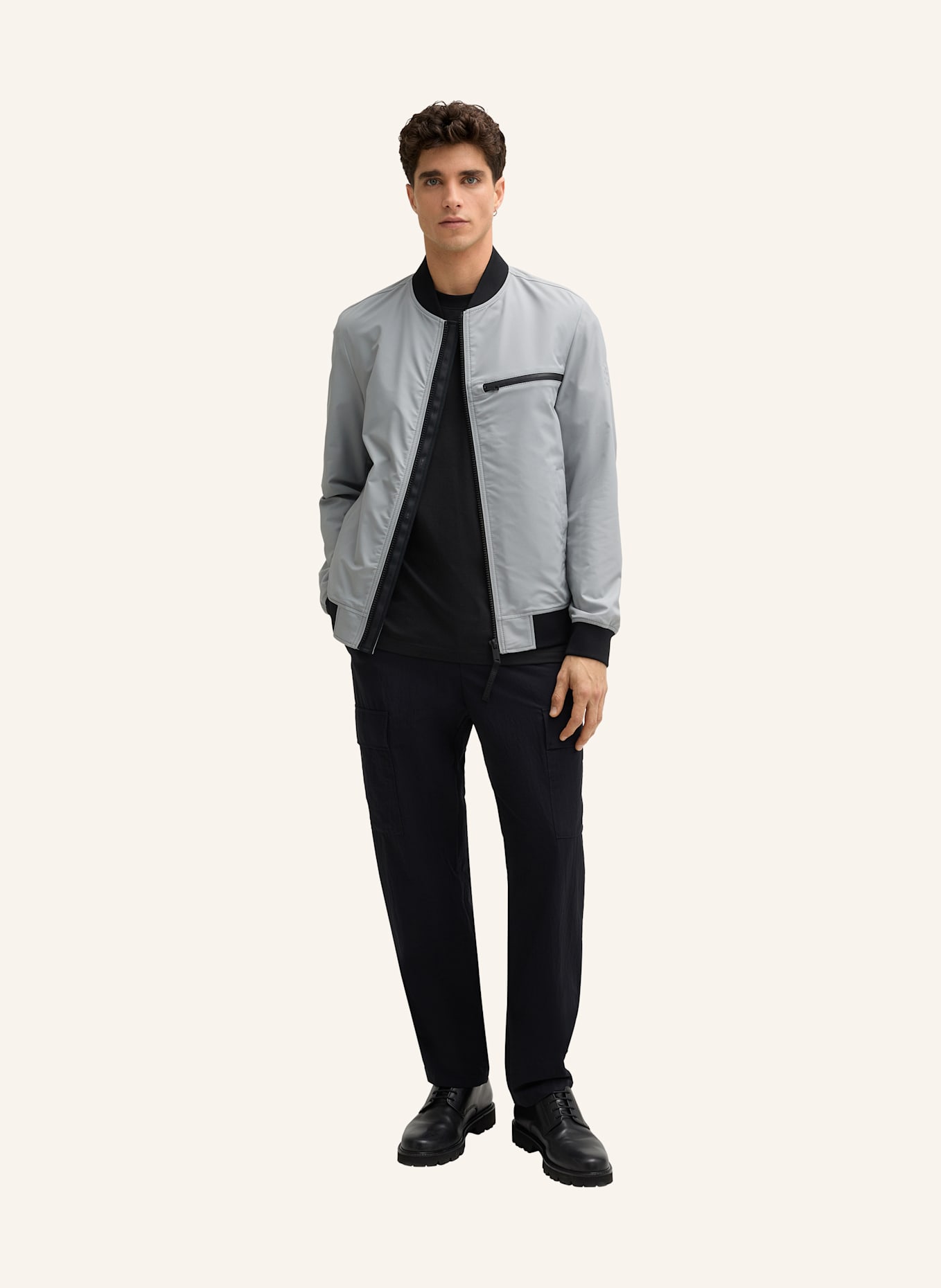 STRELLSON Blouson CLEARWATER: HELLGRAU