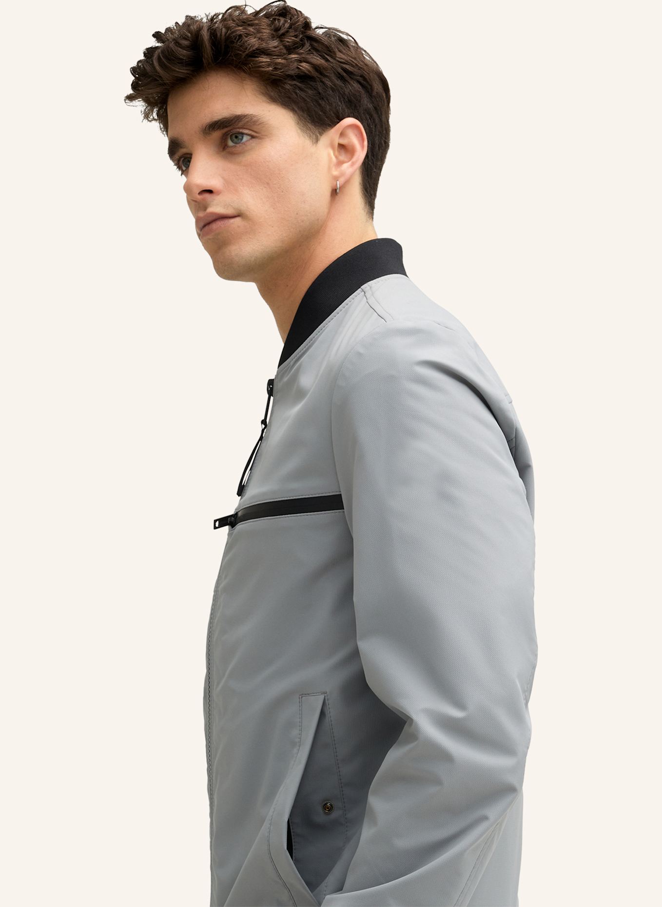 STRELLSON Blouson CLEARWATER: HELLGRAU