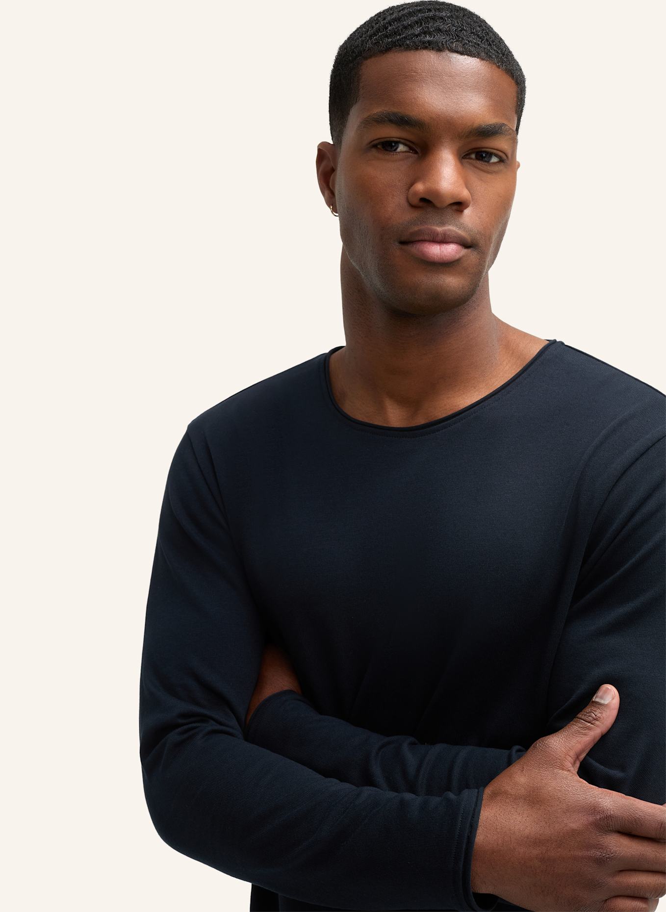 STRELLSON Longsleeve PROSPECT: DUNKELBLAU