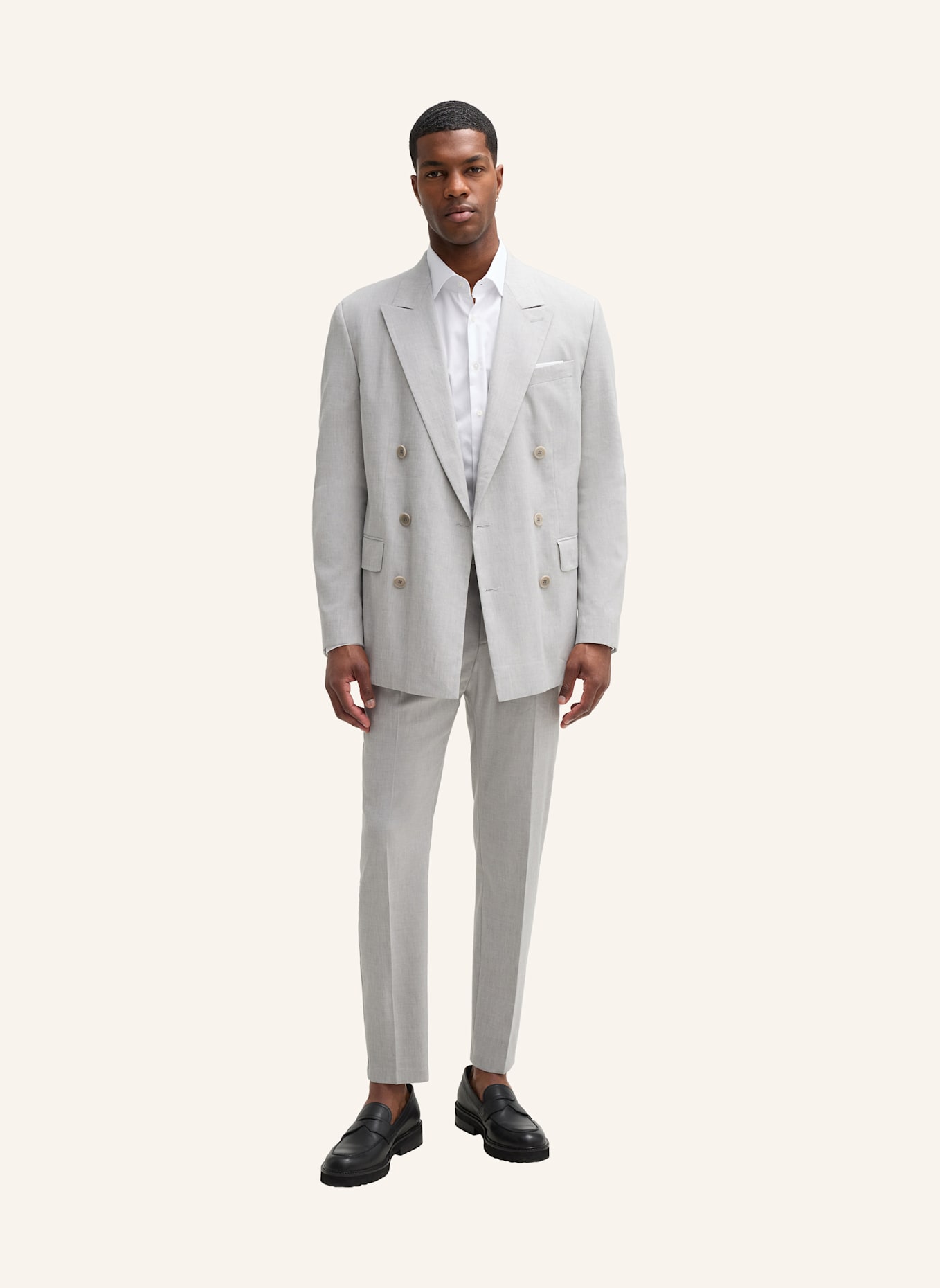 STRELLSON Anzughose TILL: HELLGRAU