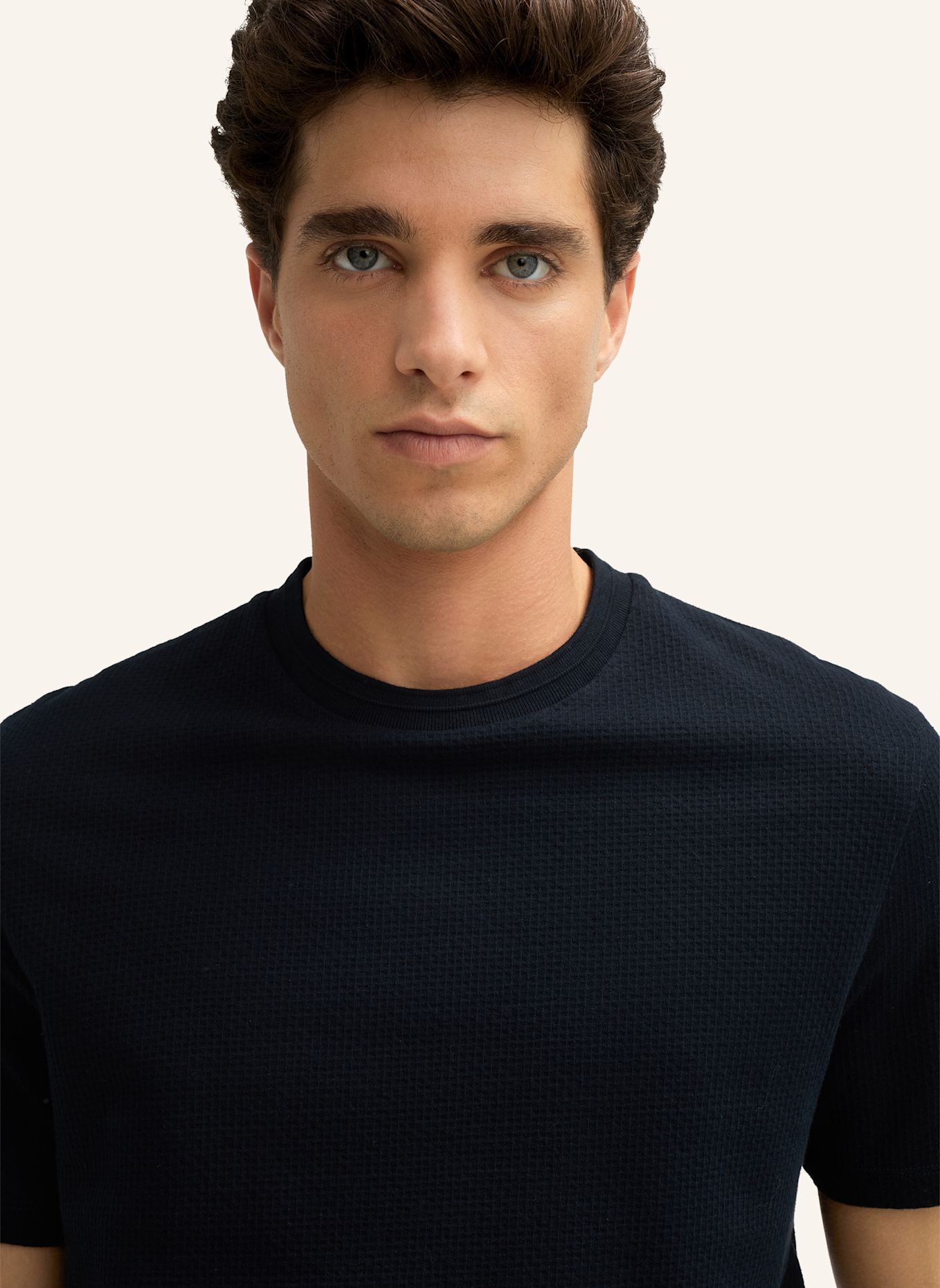 STRELLSON T-Shirt FISHER: DUNKELBLAU