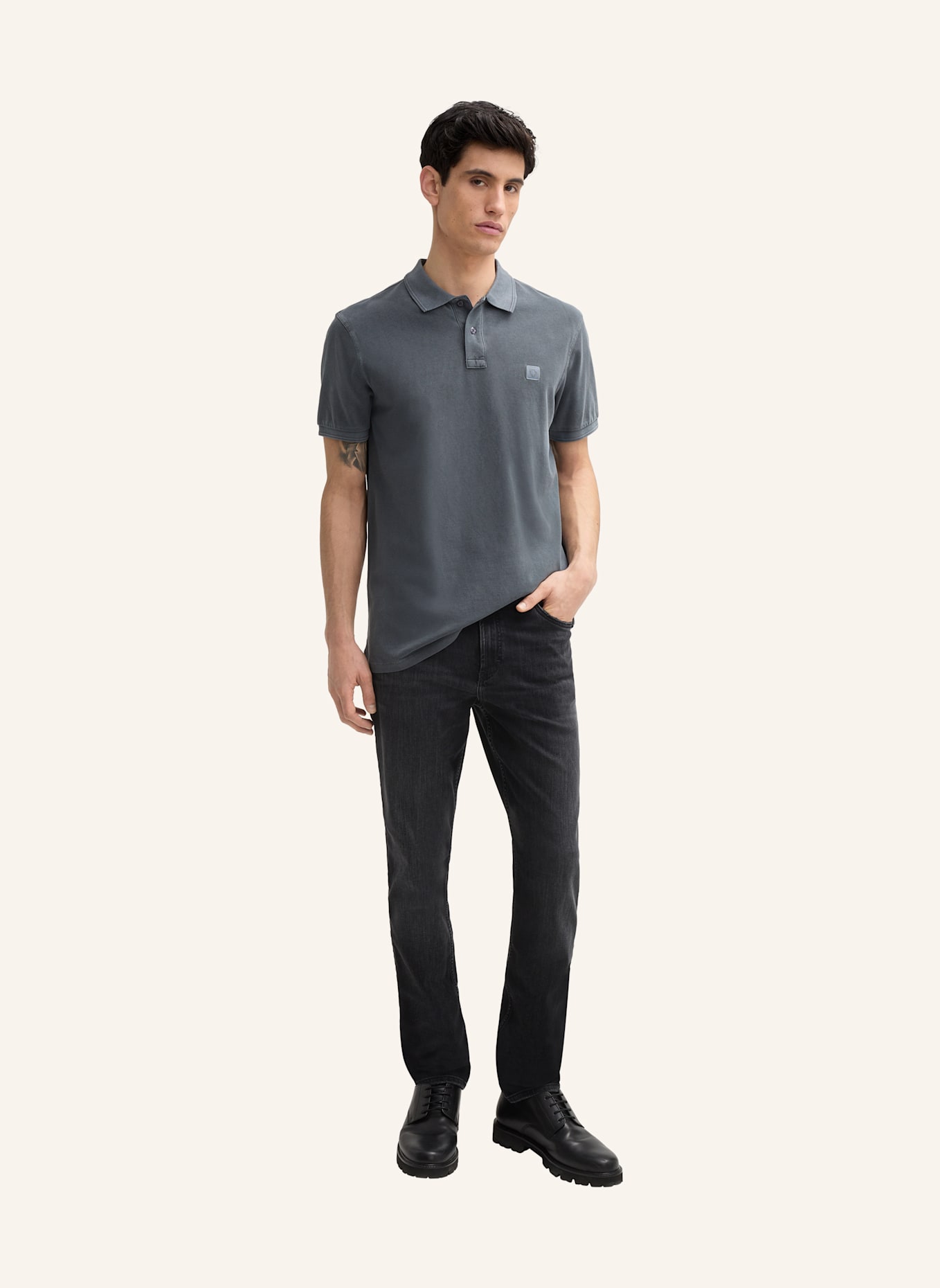 STRELLSON Poloshirt PHILLIP: SCHWARZ
