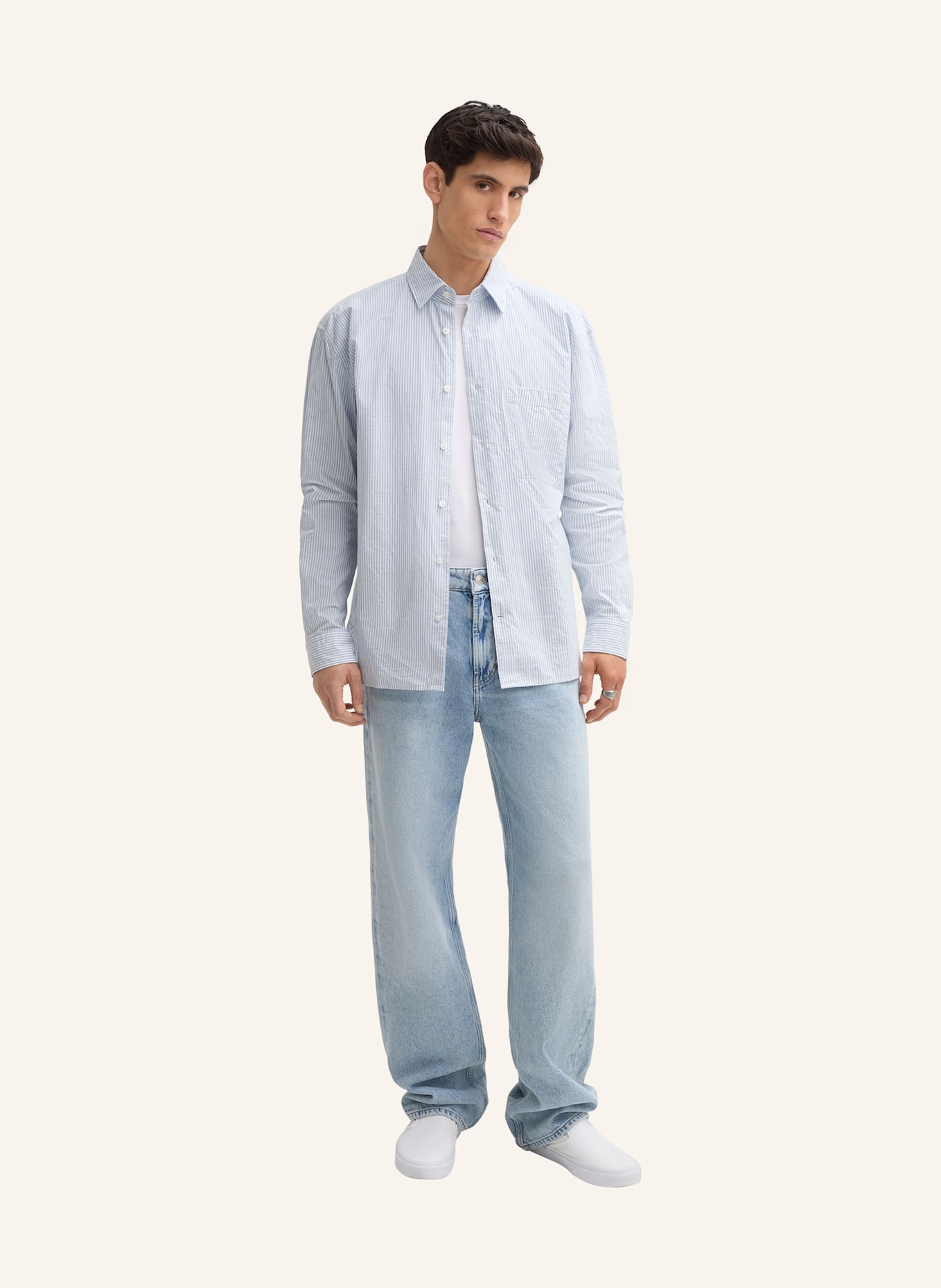 STRELLSON Hemd: HELLBLAU
