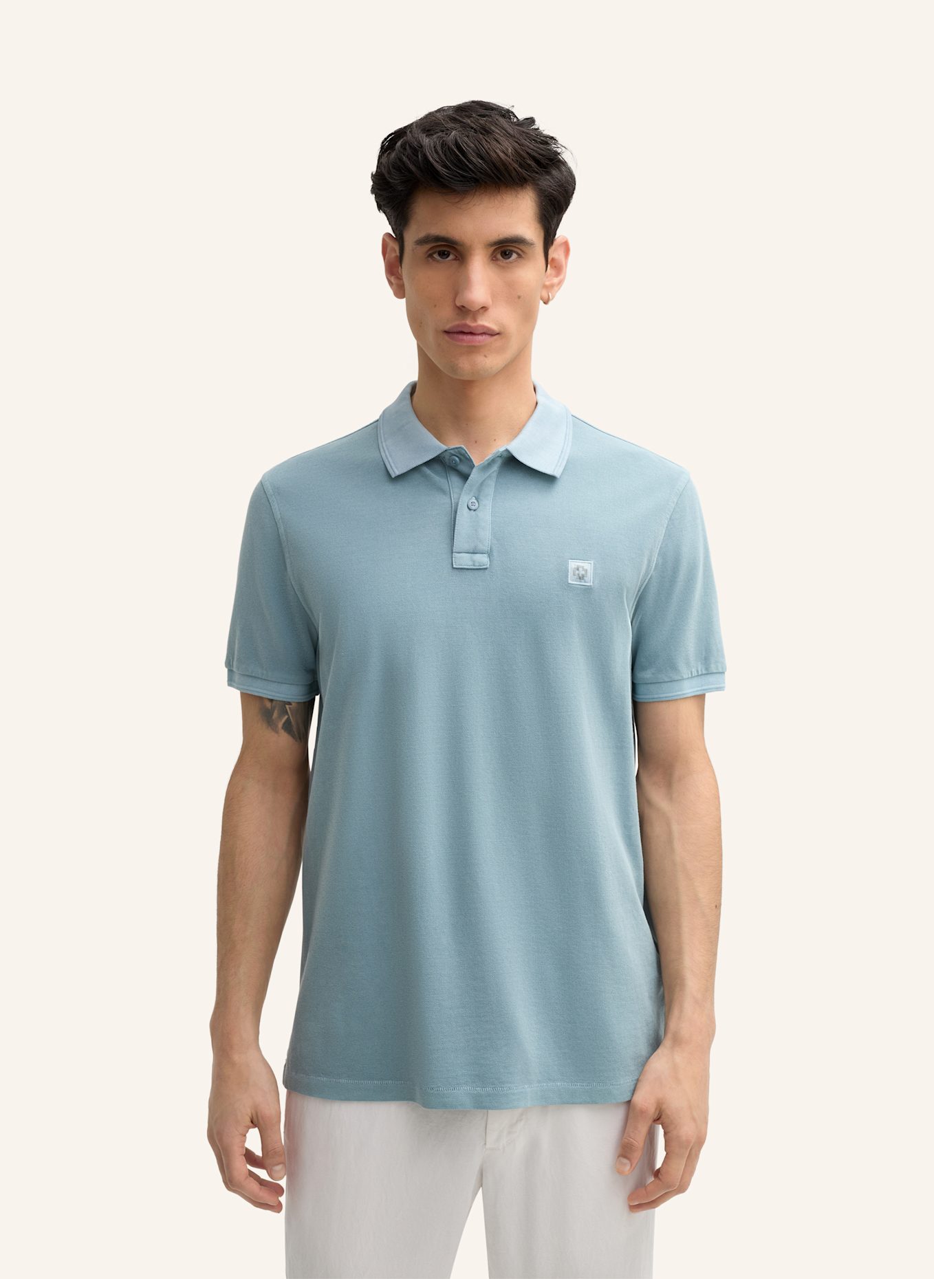 STRELLSON Poloshirt: HELLBLAU