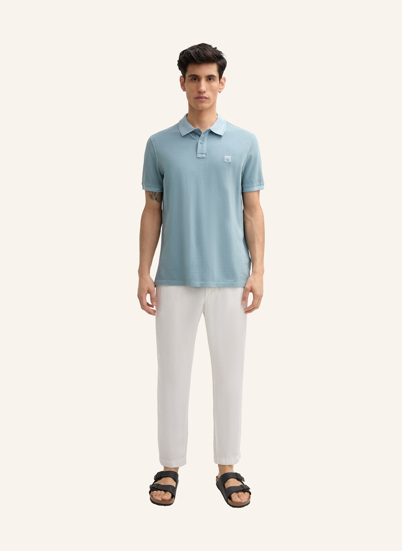 STRELLSON Poloshirt: HELLBLAU