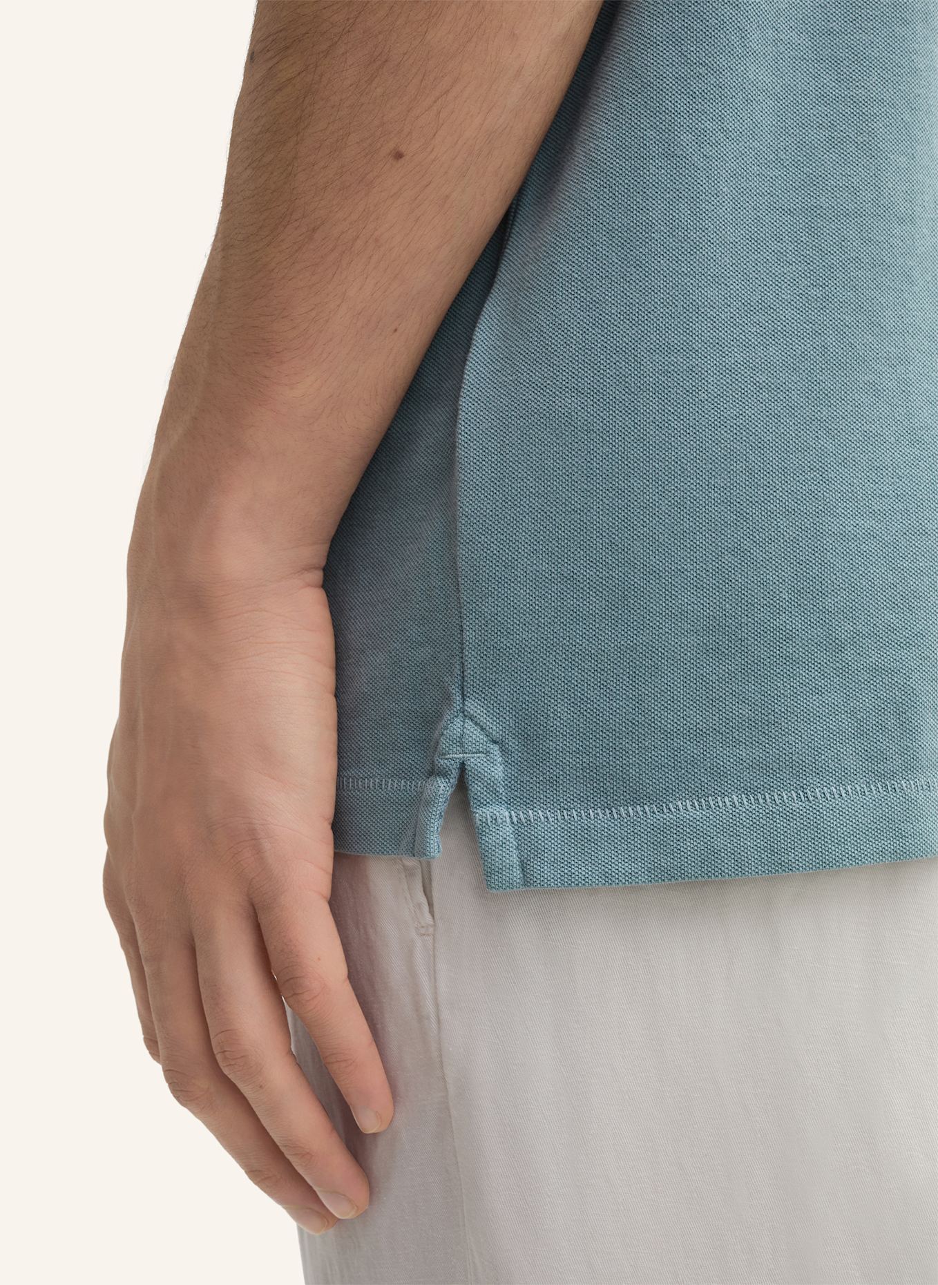 STRELLSON Poloshirt: HELLBLAU