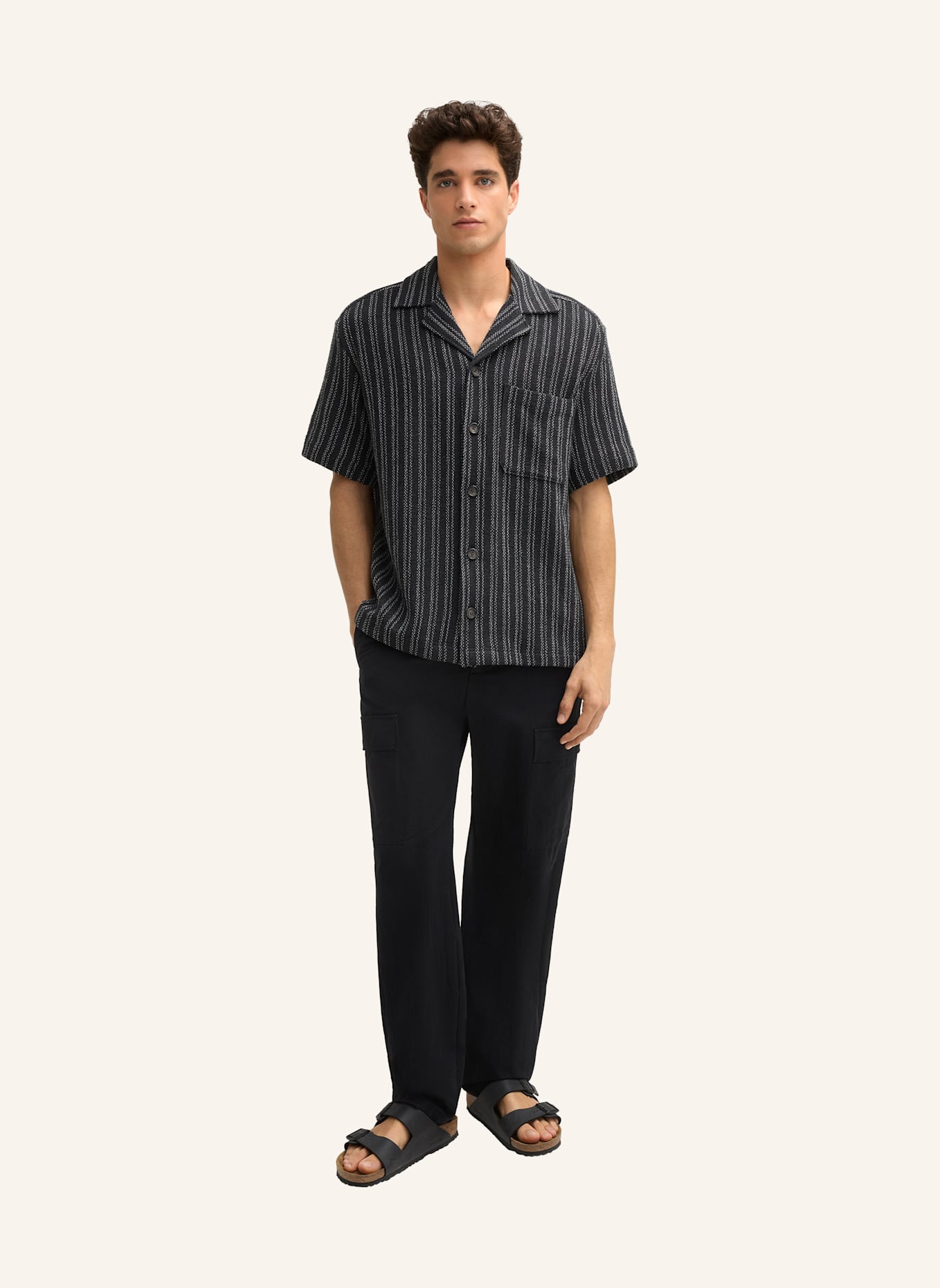 STRELLSON Shirt NOEM: SCHWARZ