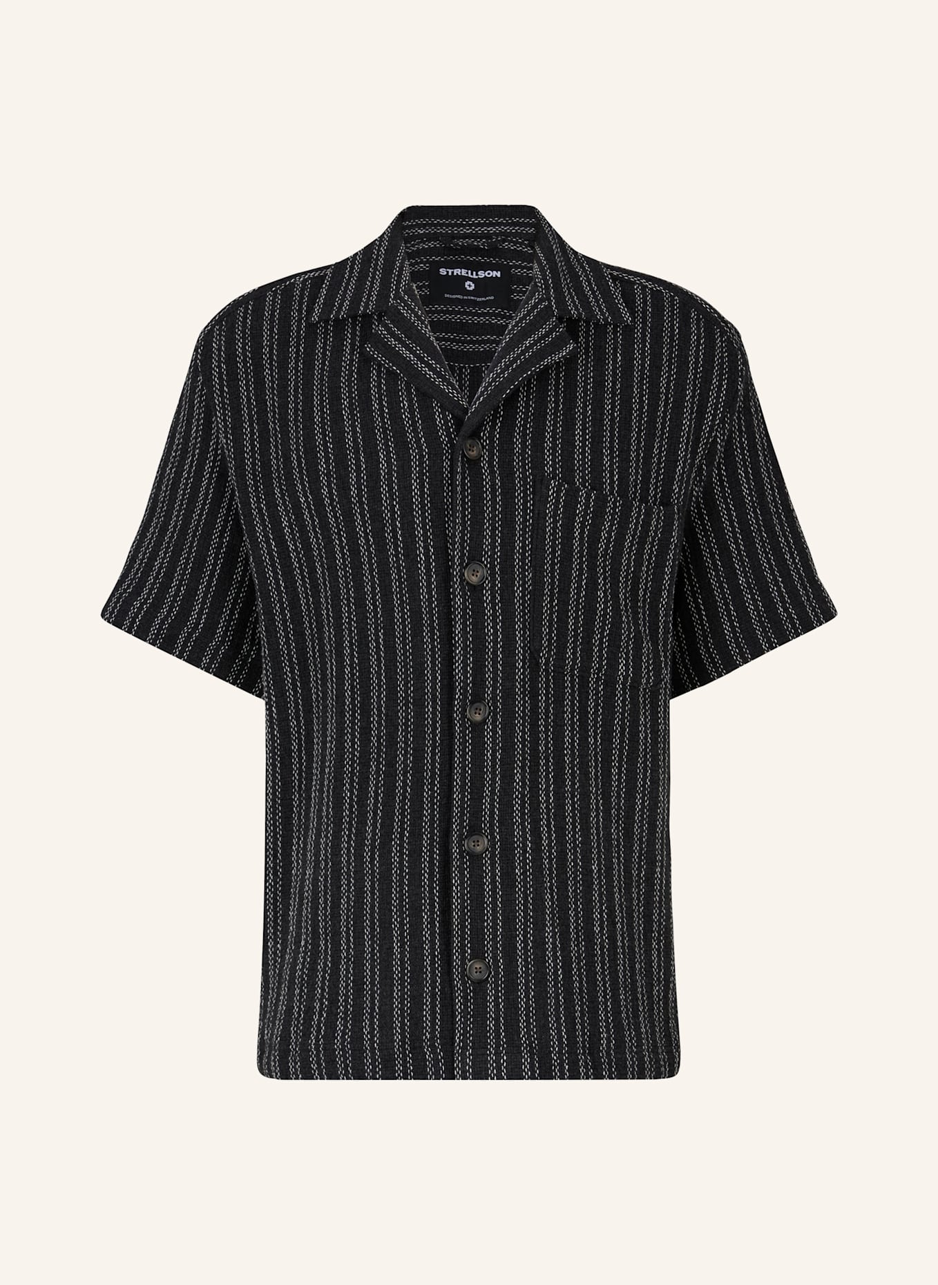 STRELLSON Shirt NOEM: SCHWARZ