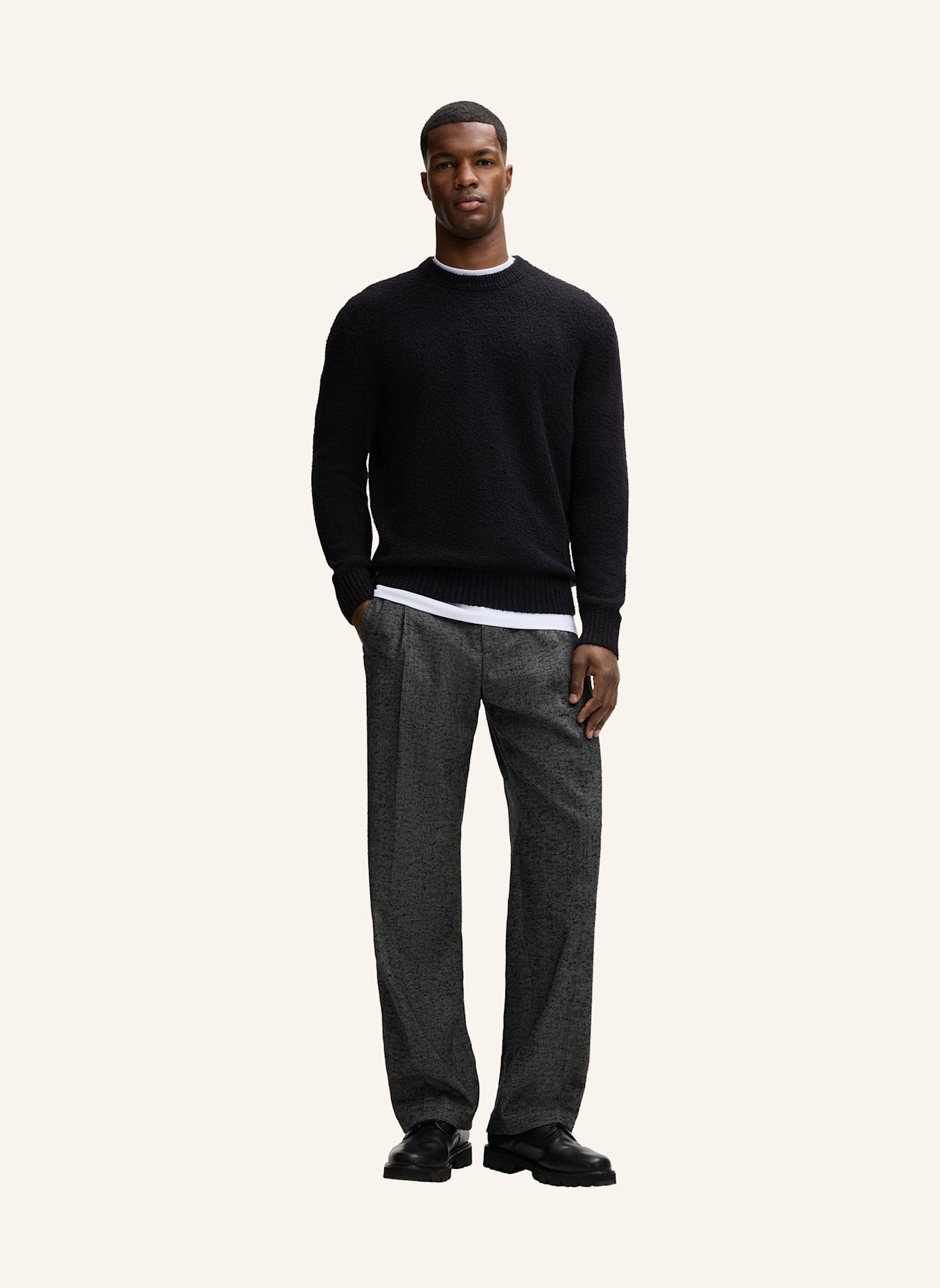 STRELLSON Pullover BOSSE: SCHWARZ