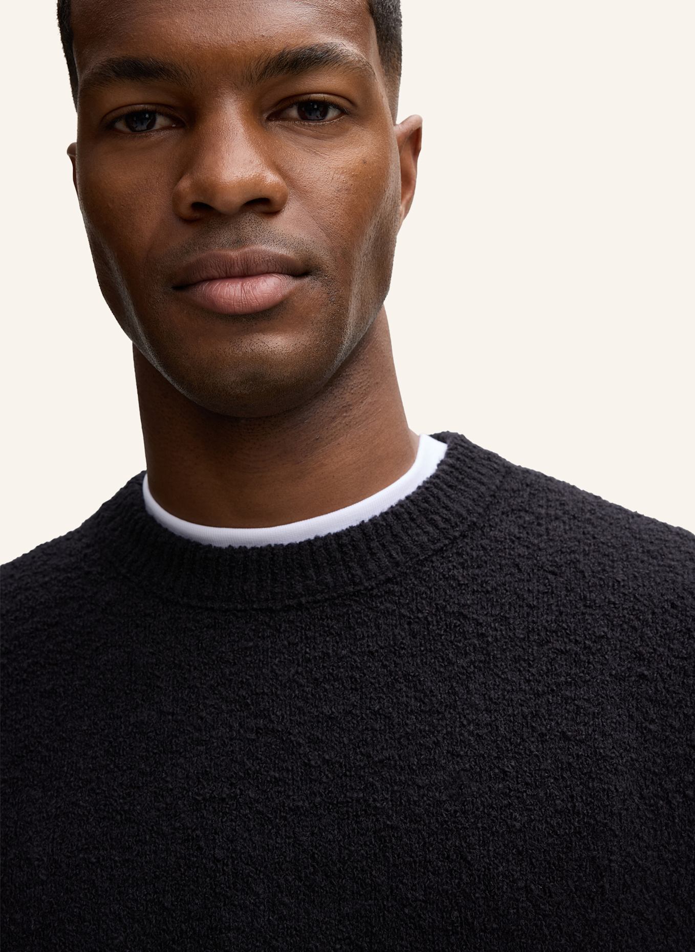 STRELLSON Pullover BOSSE: SCHWARZ