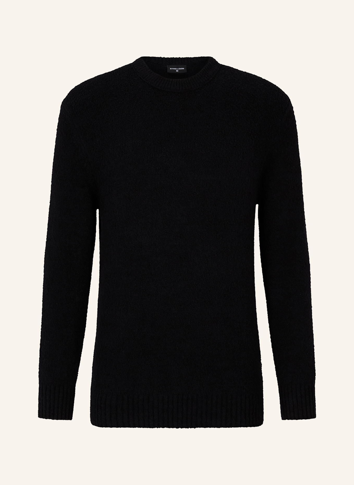 STRELLSON Pullover BOSSE: SCHWARZ